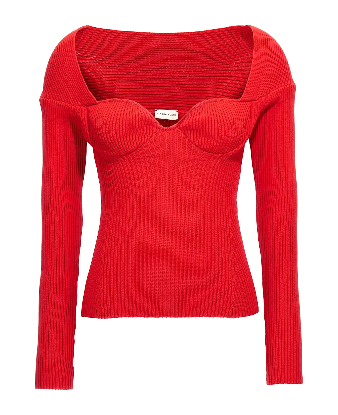 Magda Butrym 
06
 Sweater - Red
