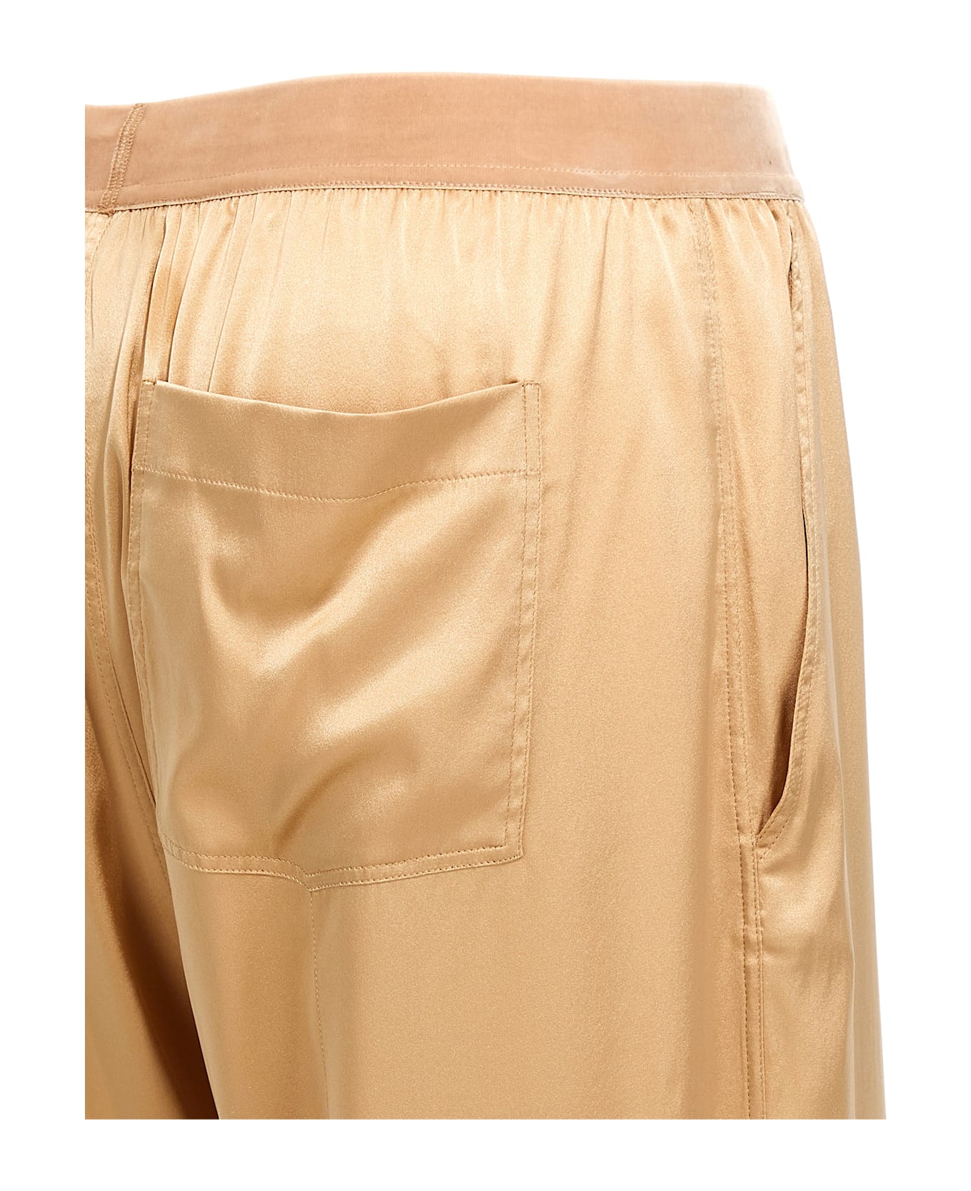 Tom Ford Silk Pants - PALE BEIGE