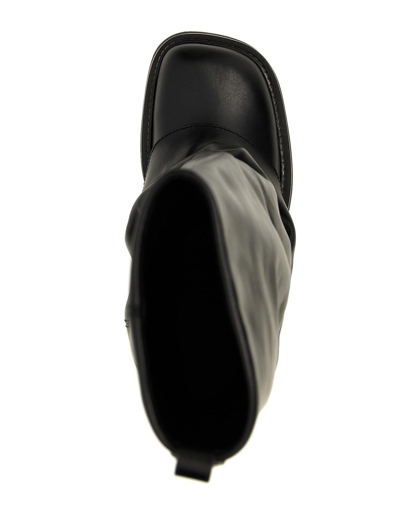 The Attico 
robin Combat
 Boots - Black  