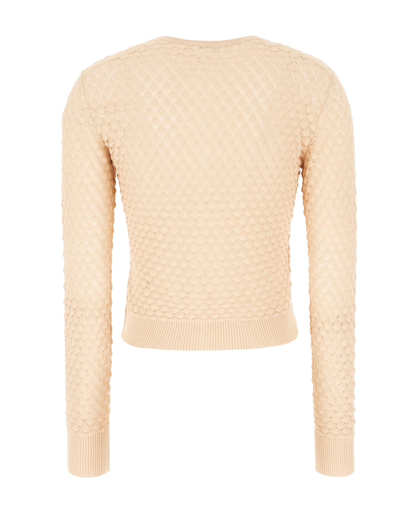 Chloé Skin Pink Cotton Cardigan - LIGHT NUDE