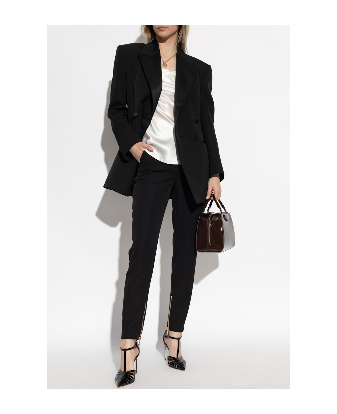 Givenchy Tailored Double-breasted Blazer - Black