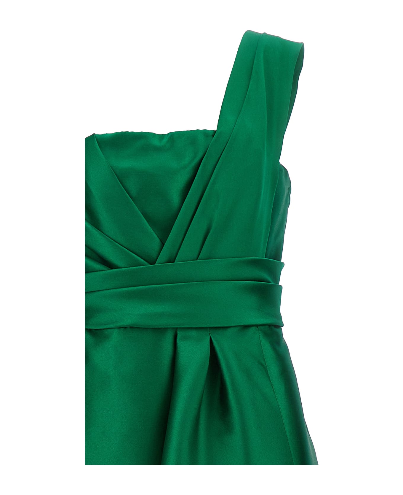 Alberta Ferretti 'mikado' Dress - Green