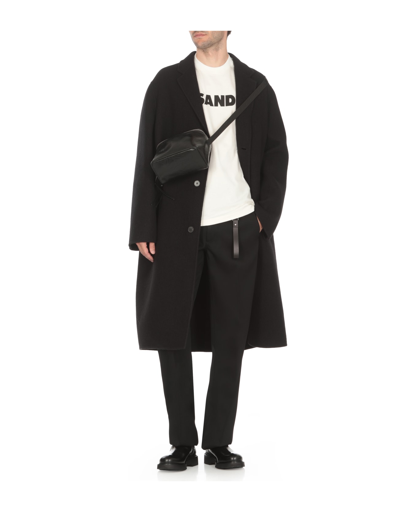 Jil Sander Sport Coat - Black