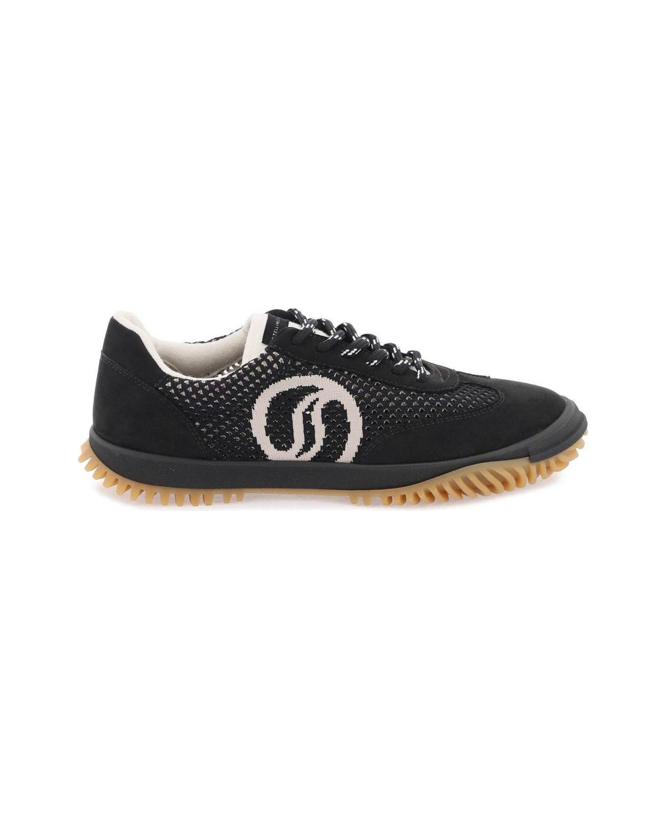 Stella McCartney S Wave Lace-up Sneakers - Black