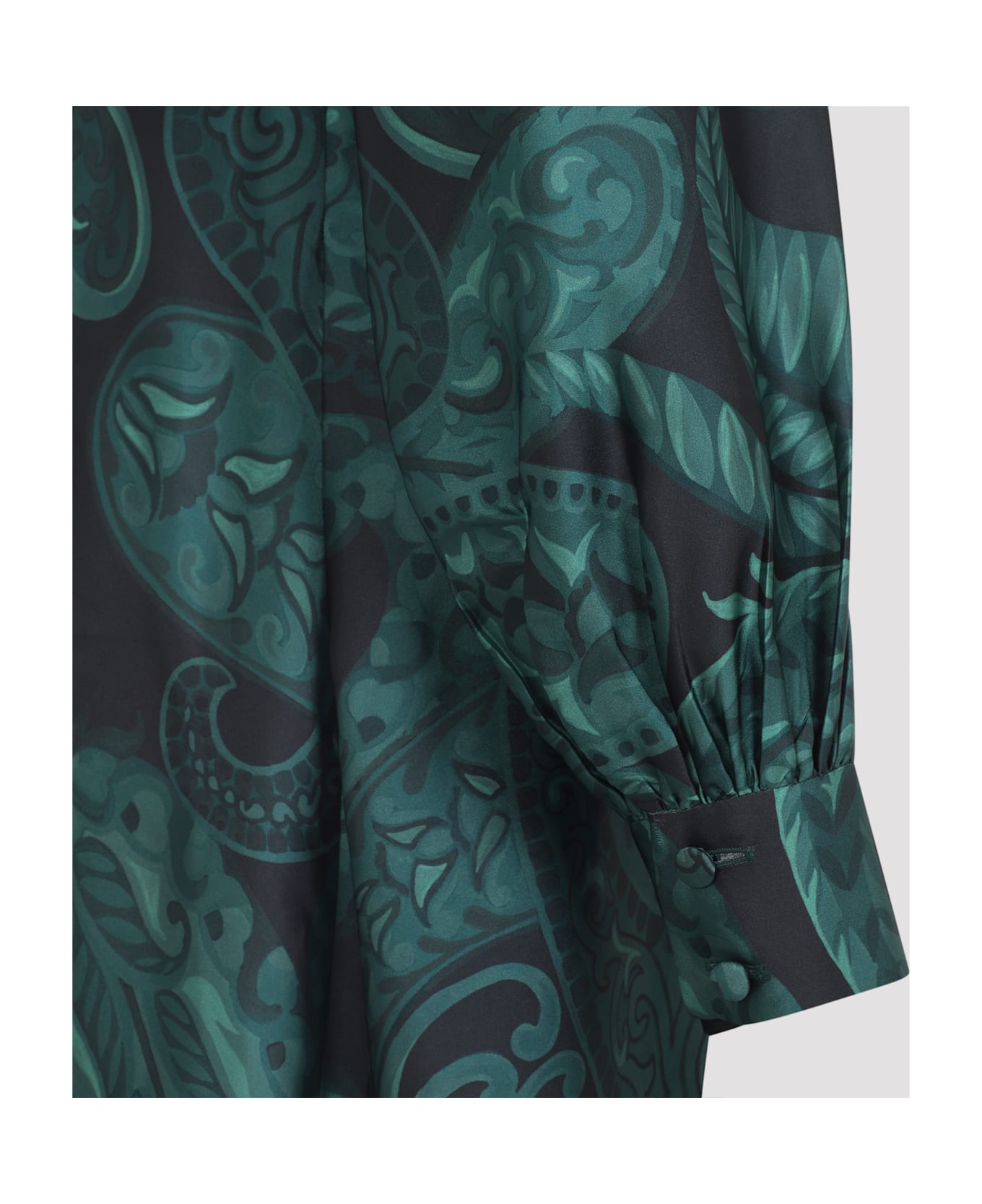 Etro Midi Ruched Dress - Multi
