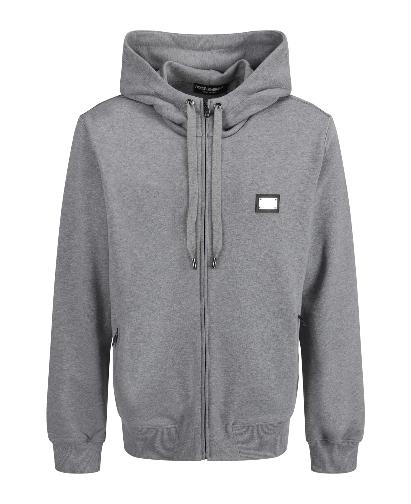 Dolce & Gabbana Hoodie - Melange Grigio