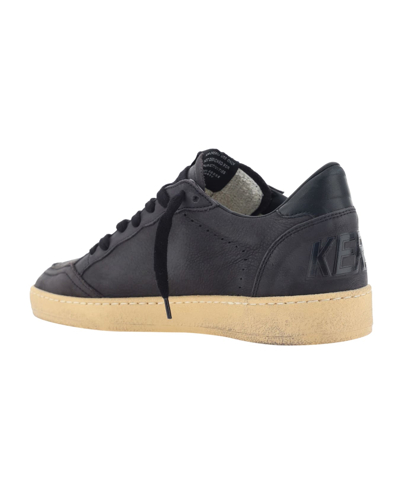 Golden Goose Ball Star Sneakers - Dark Gray/sand