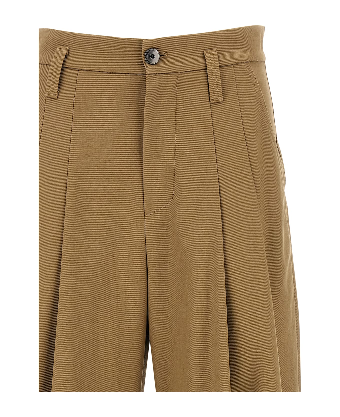 Brunello Cucinelli Pleat Pants - Beige