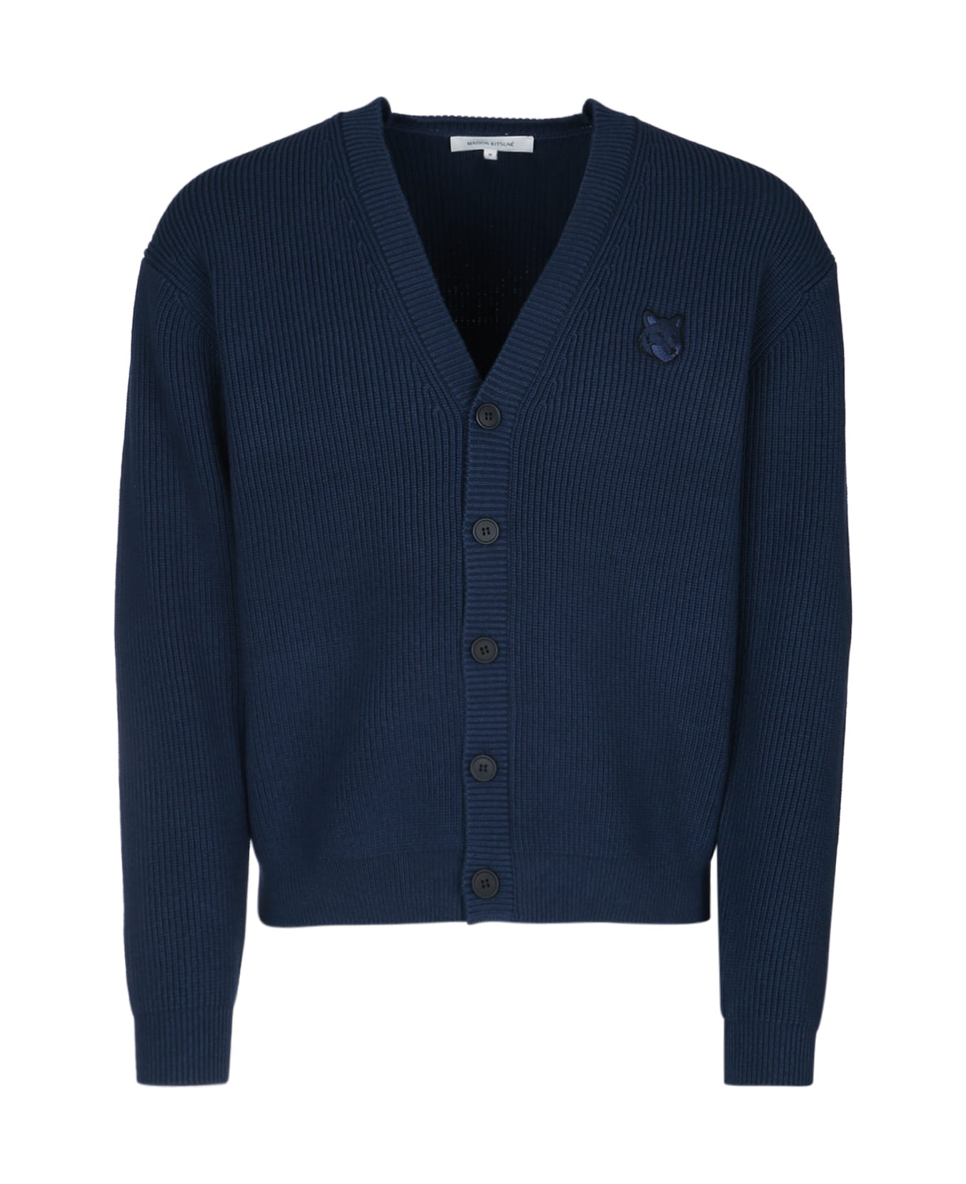Maison Kitsuné Cardigan - INKBLUE