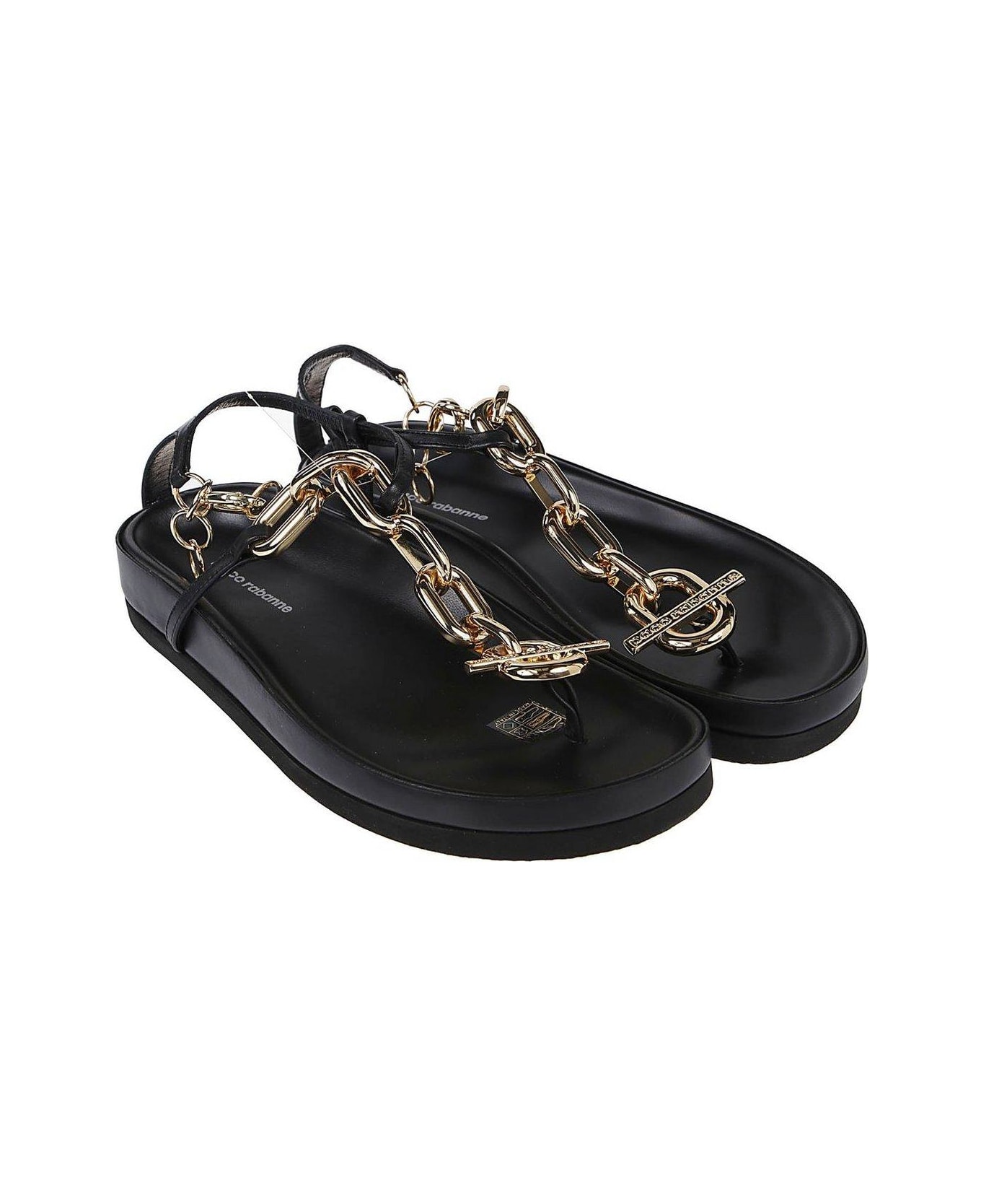 Paco Rabanne Chain-linked Sandals