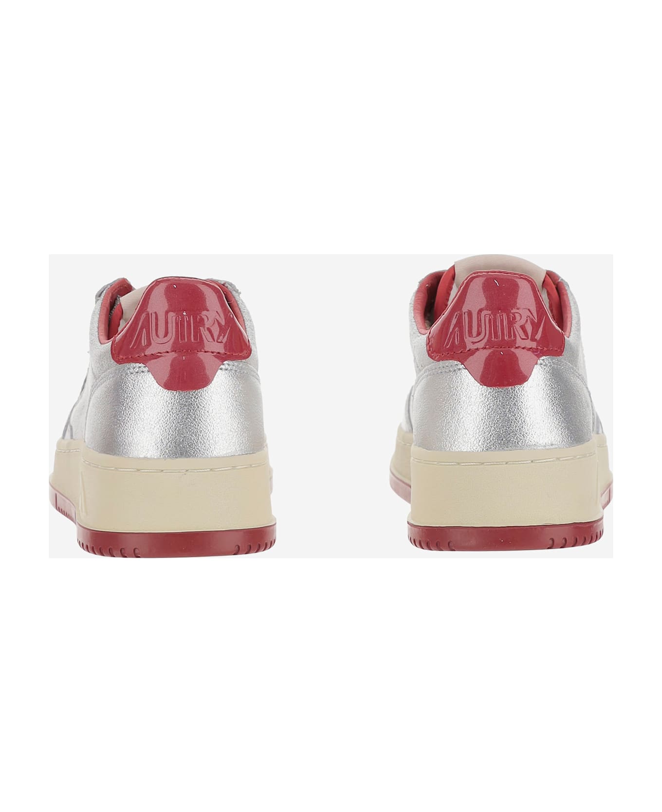 Autry Medalist Low Sneakers - Silver