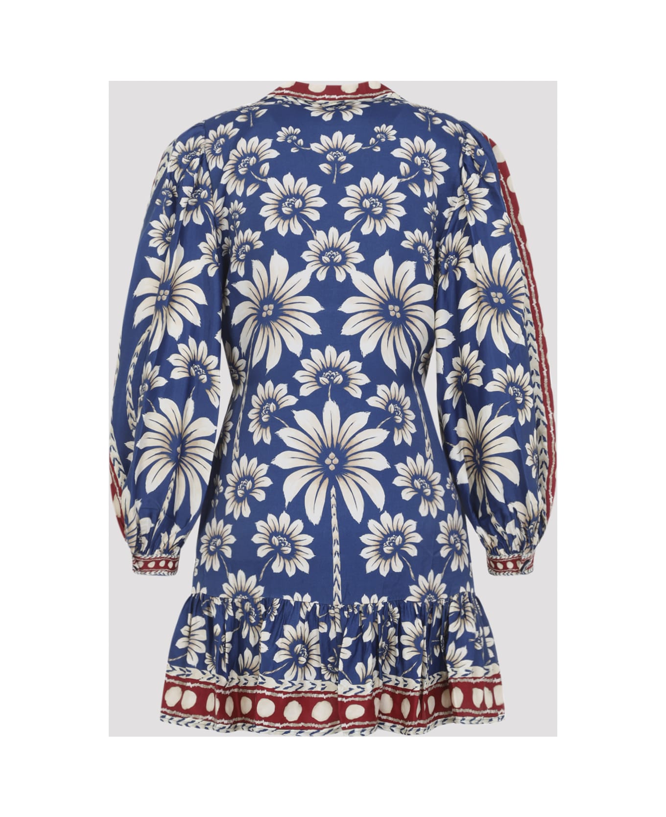 Farm Rio Luna Blue Mini Dress - Luna Blue