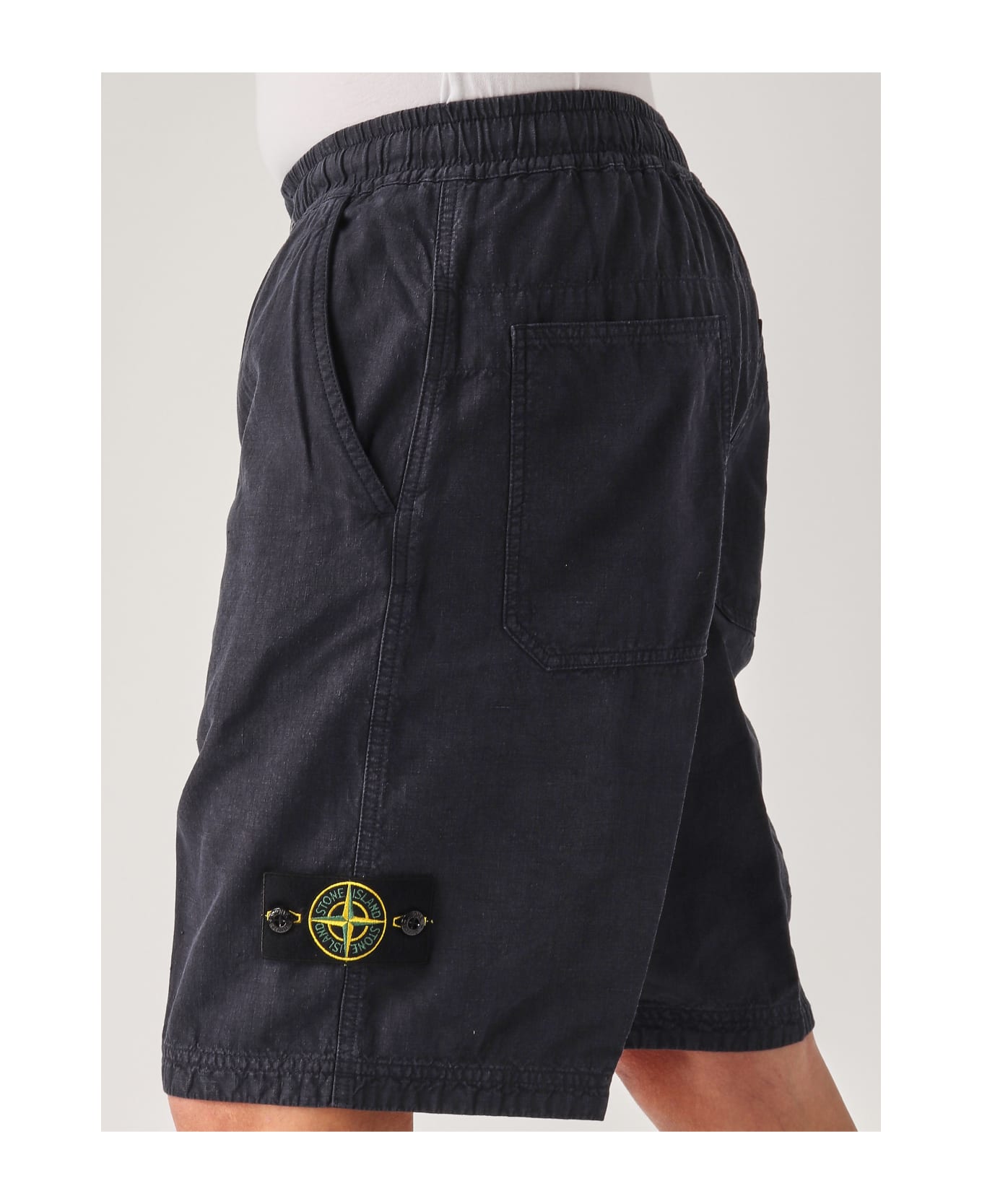 Stone Island Bermuda Confort Shorts - NAVY ショートパンツ