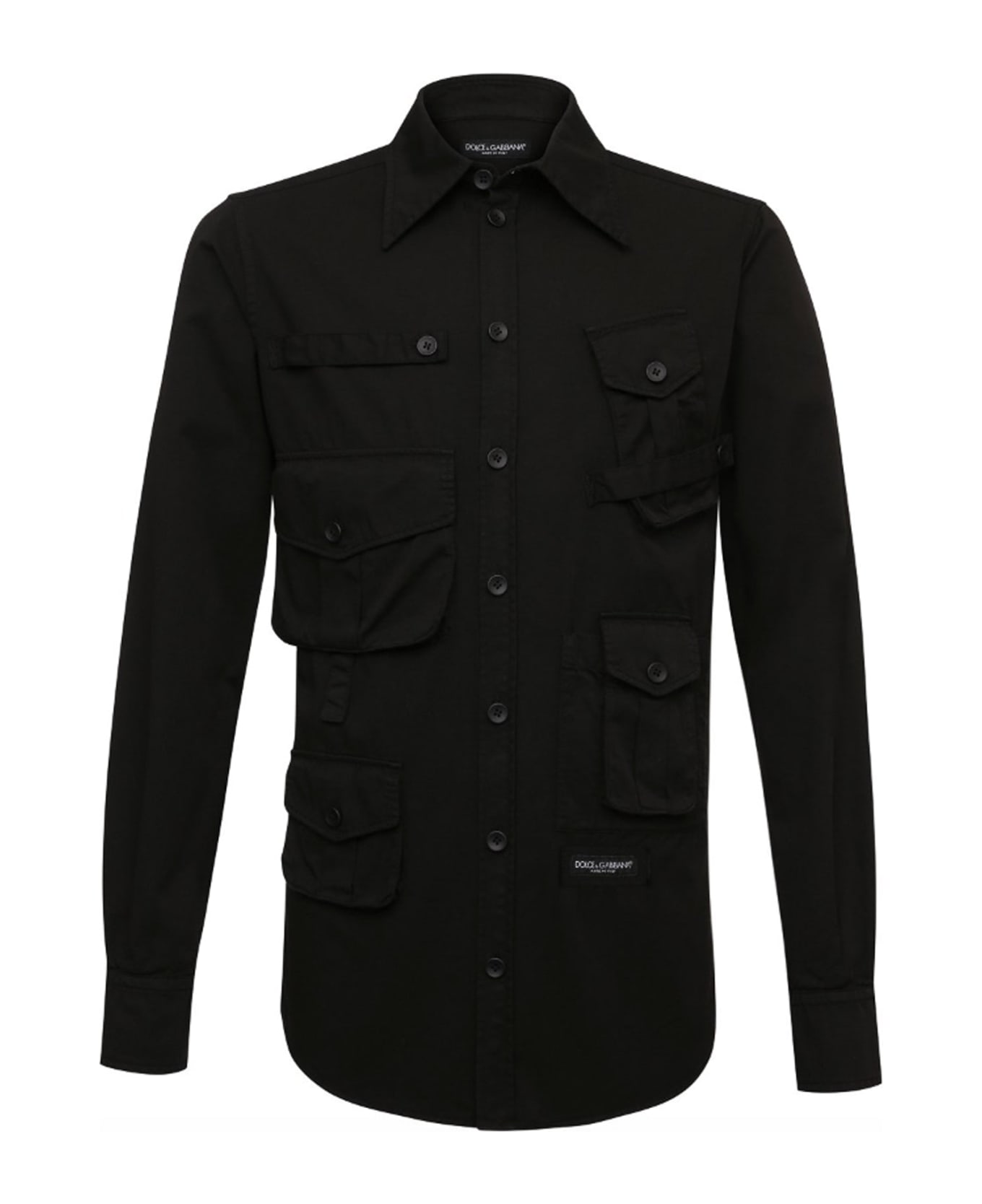 Dolce & Gabbana Cotton Shirt - Black