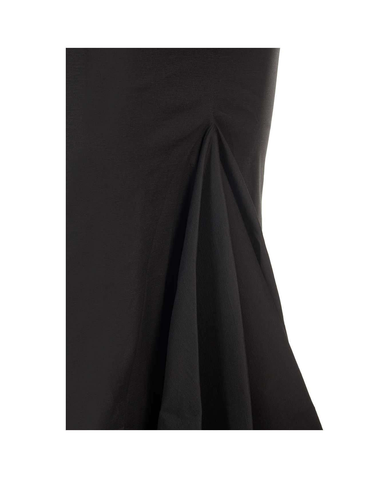 Alaia Embellished Cut-out Detailed Maxi Dress - Black