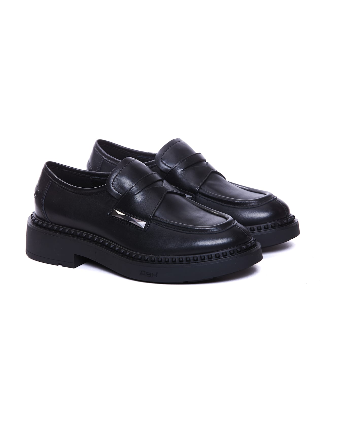 Ash Medusa Loafers - Black