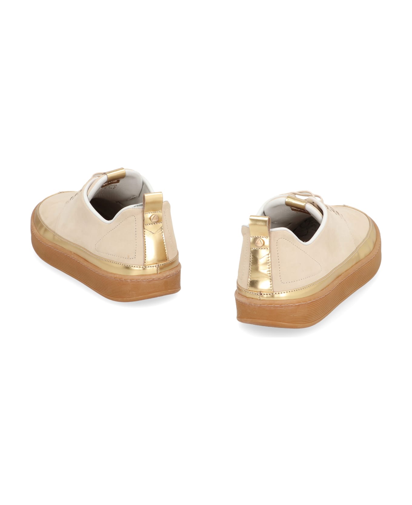 Volta Bosco Suede Sneakers - Beige
