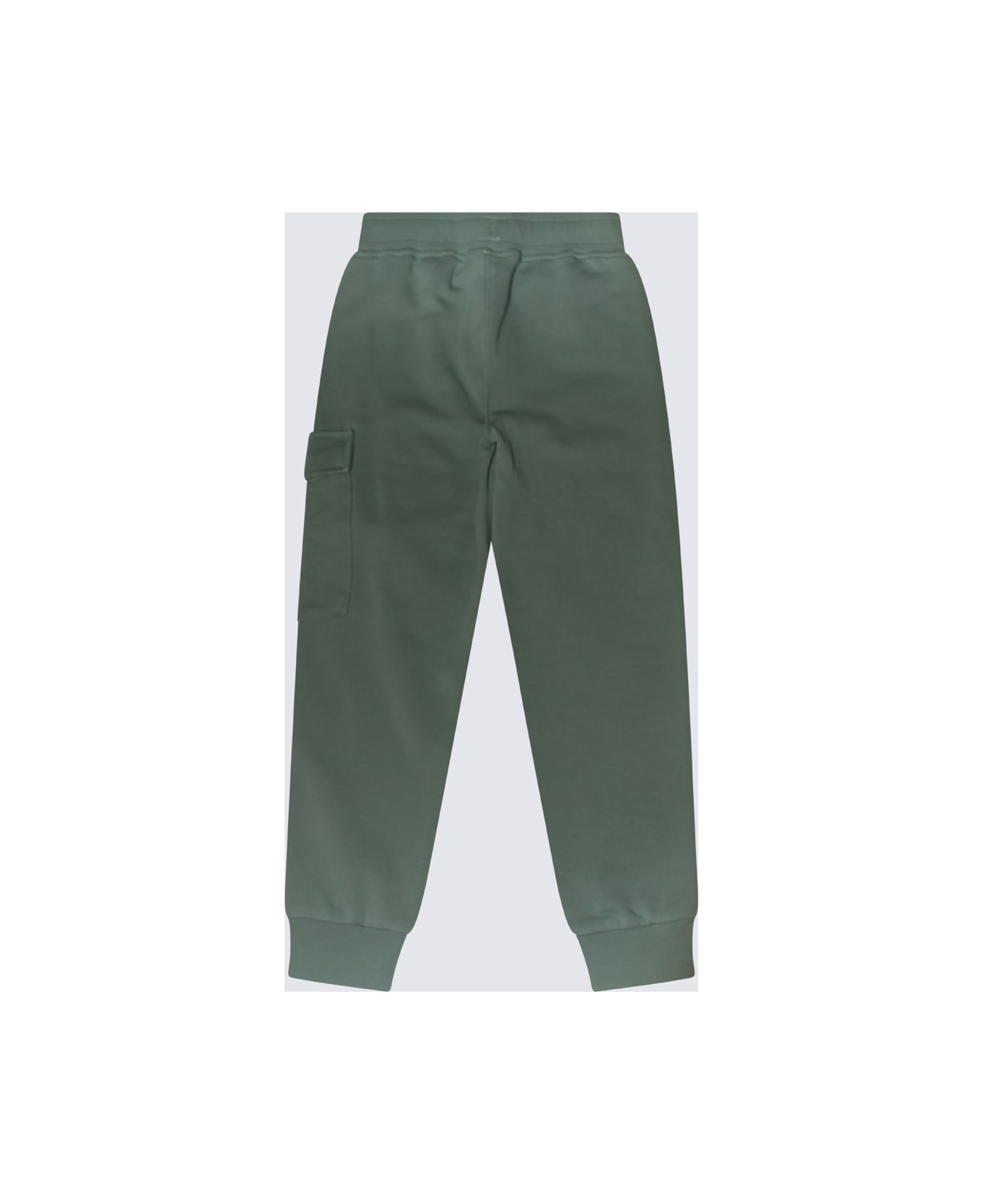 C.P. Company Undersixteen Green Cotton Pants - Green Bay