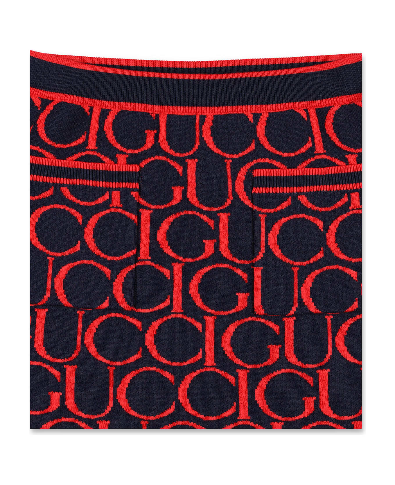 Gucci Kid - Knit Skirt - ROSSO MULTI