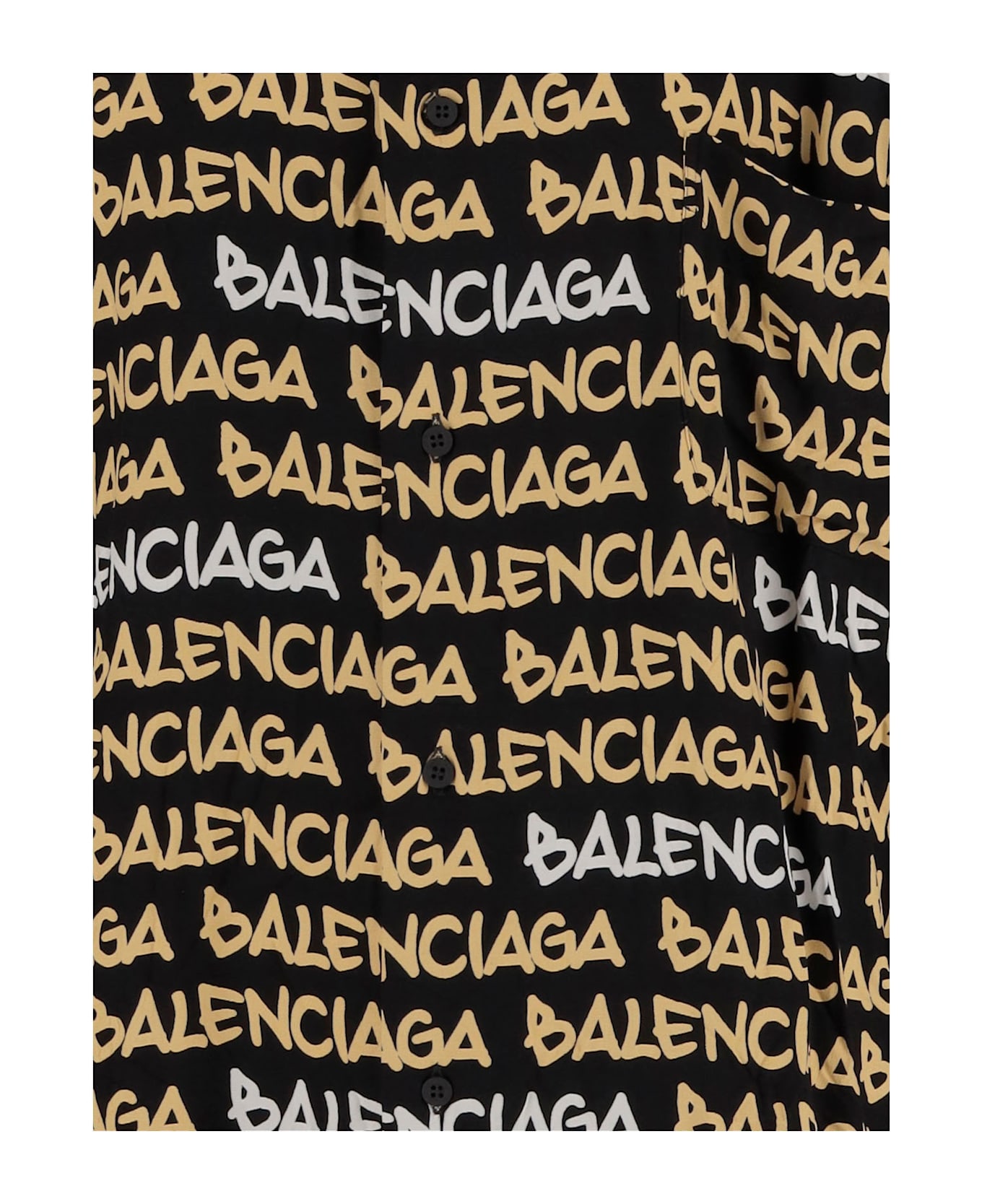 Balenciaga Camicie - BLACK BEIGE