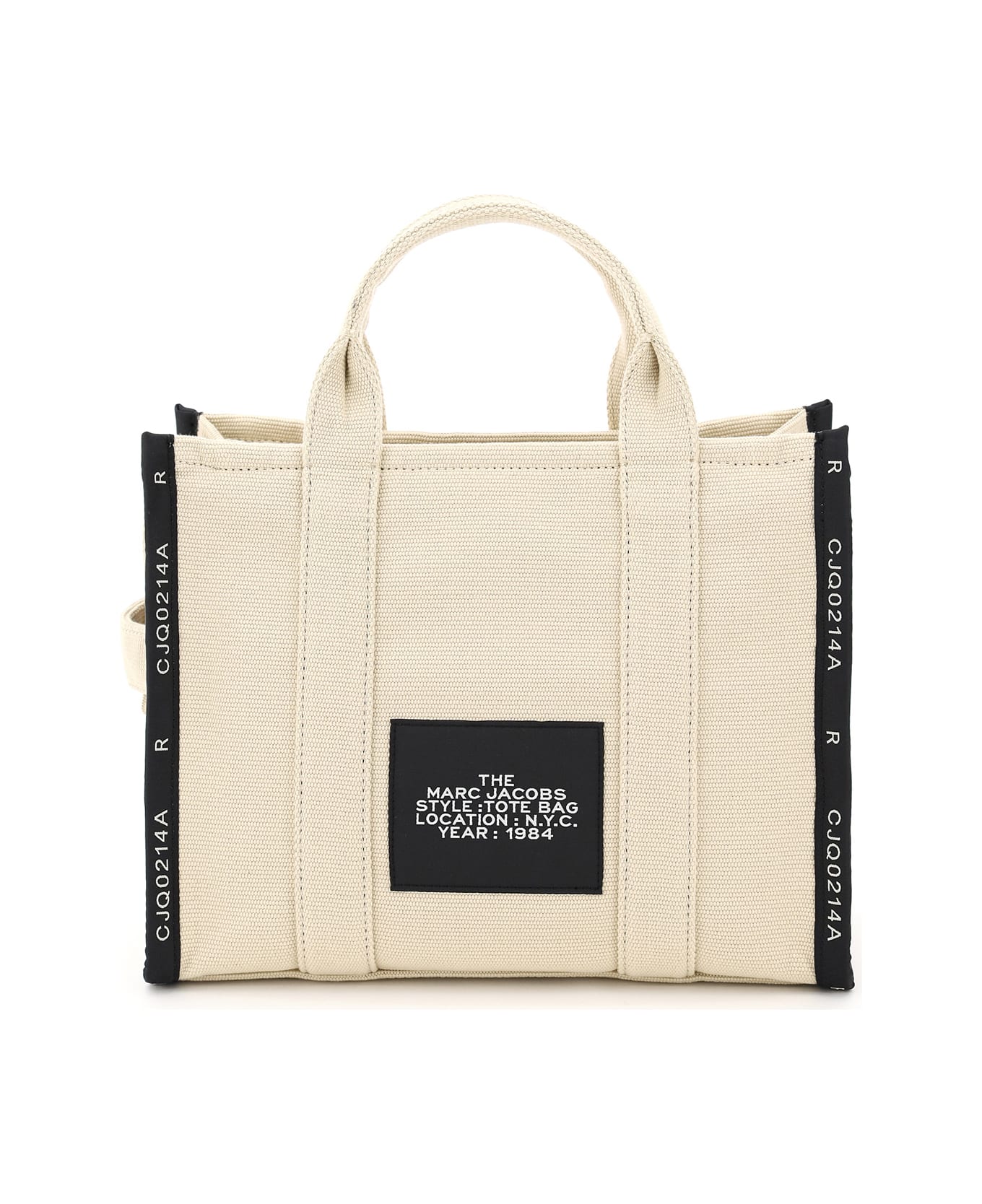 Marc Jacobs The Jacquard Traveler Tote Bag Small - Warm Sand