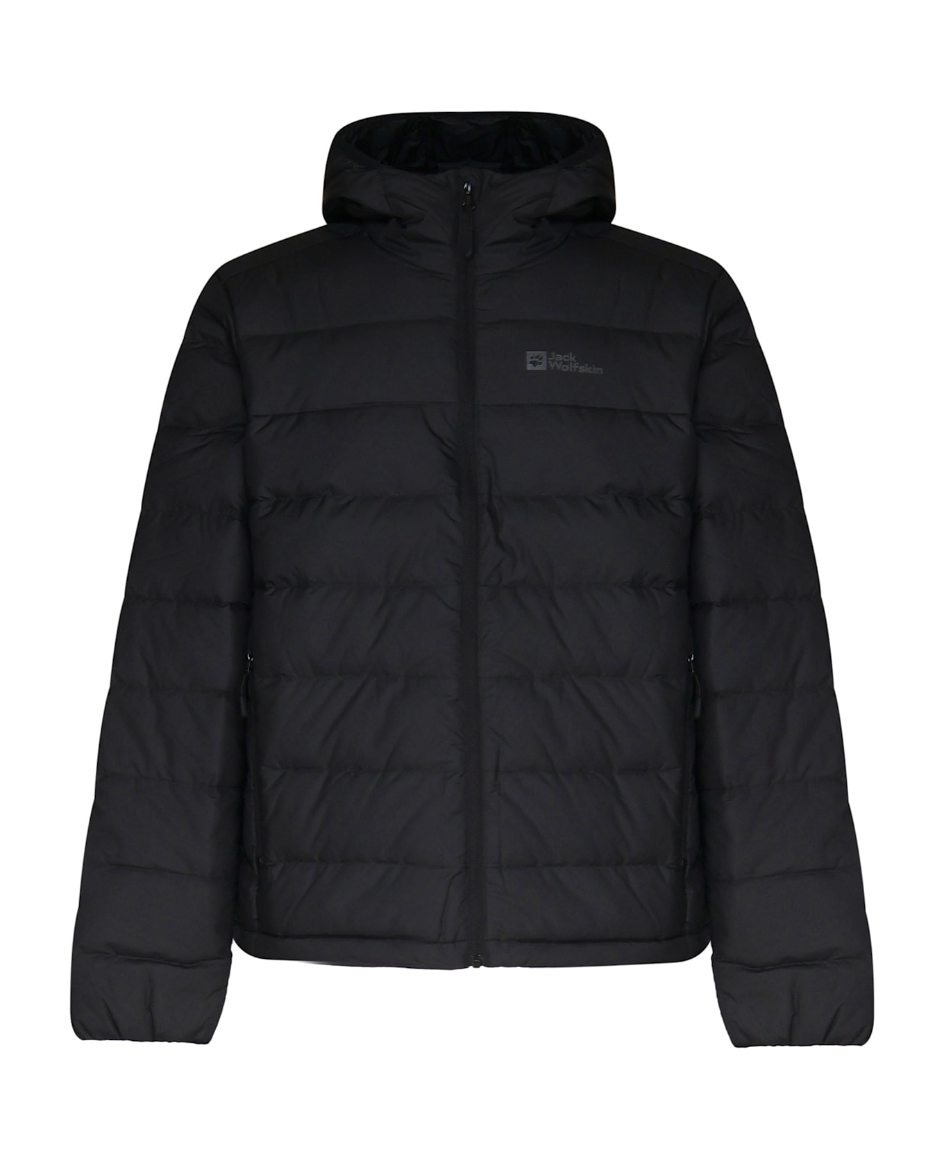 Jack Wolfskin Nylon Jacket - Black