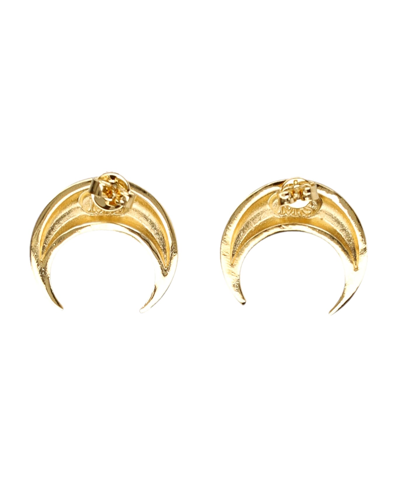 Marine Serre Moon Studs - GOLD
