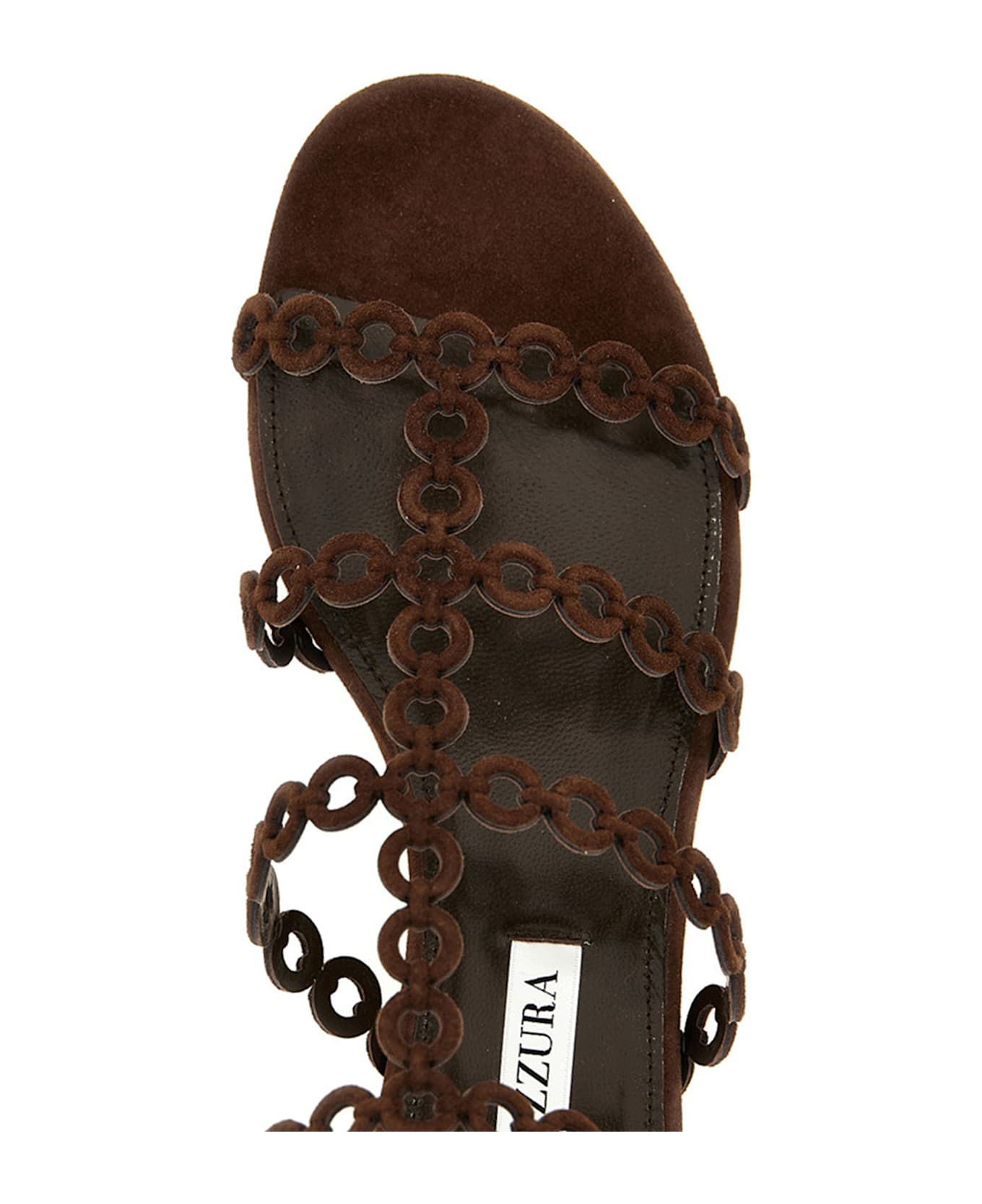 Aquazzura 
infinity Chain Gladiator
 Sandals - Brown