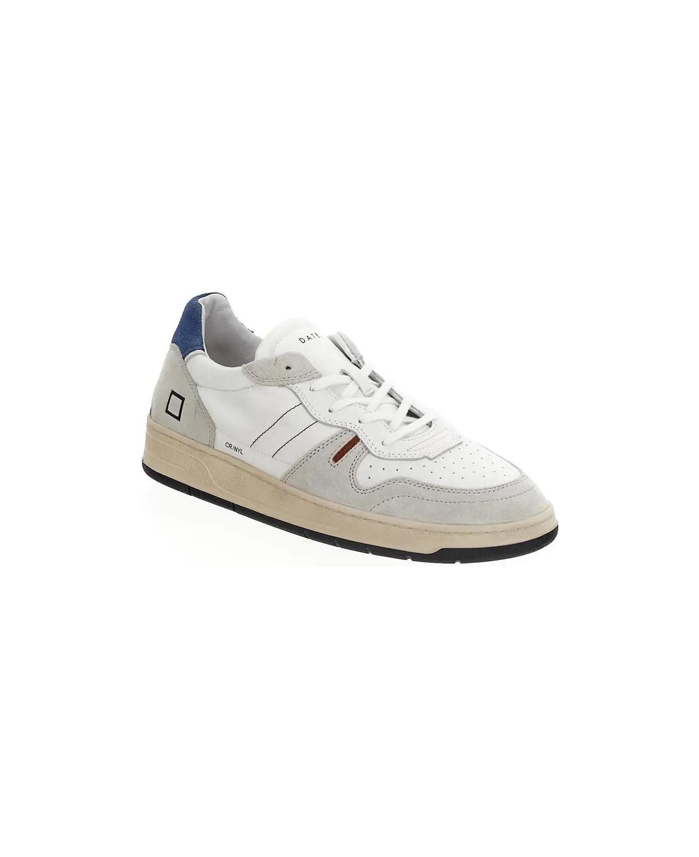 D.A.T.E. Court 2.0 Sneakers D.A.T.E. - WHITE/BLU