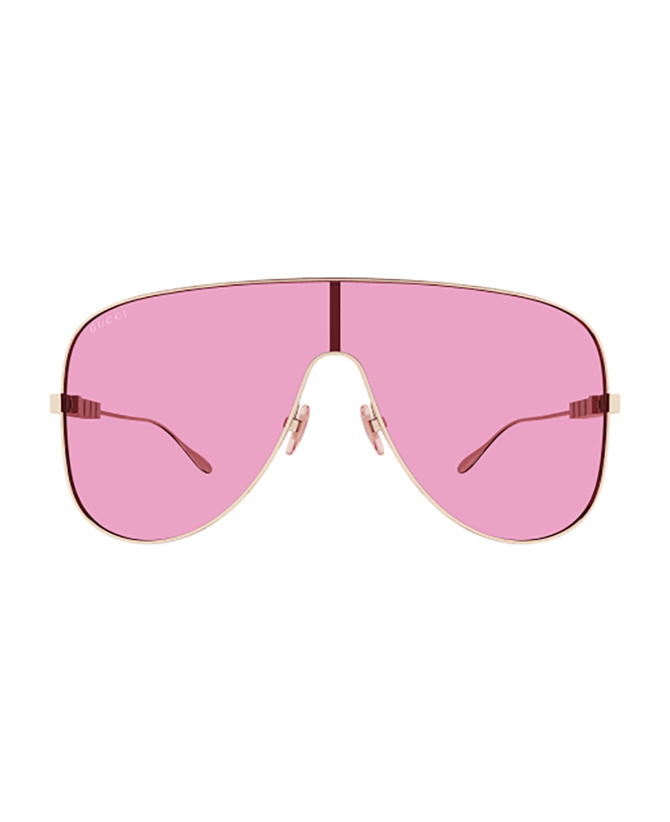 Gucci Eyewear GG1436S Sunglasses - Gold Gold Pink サングラス
