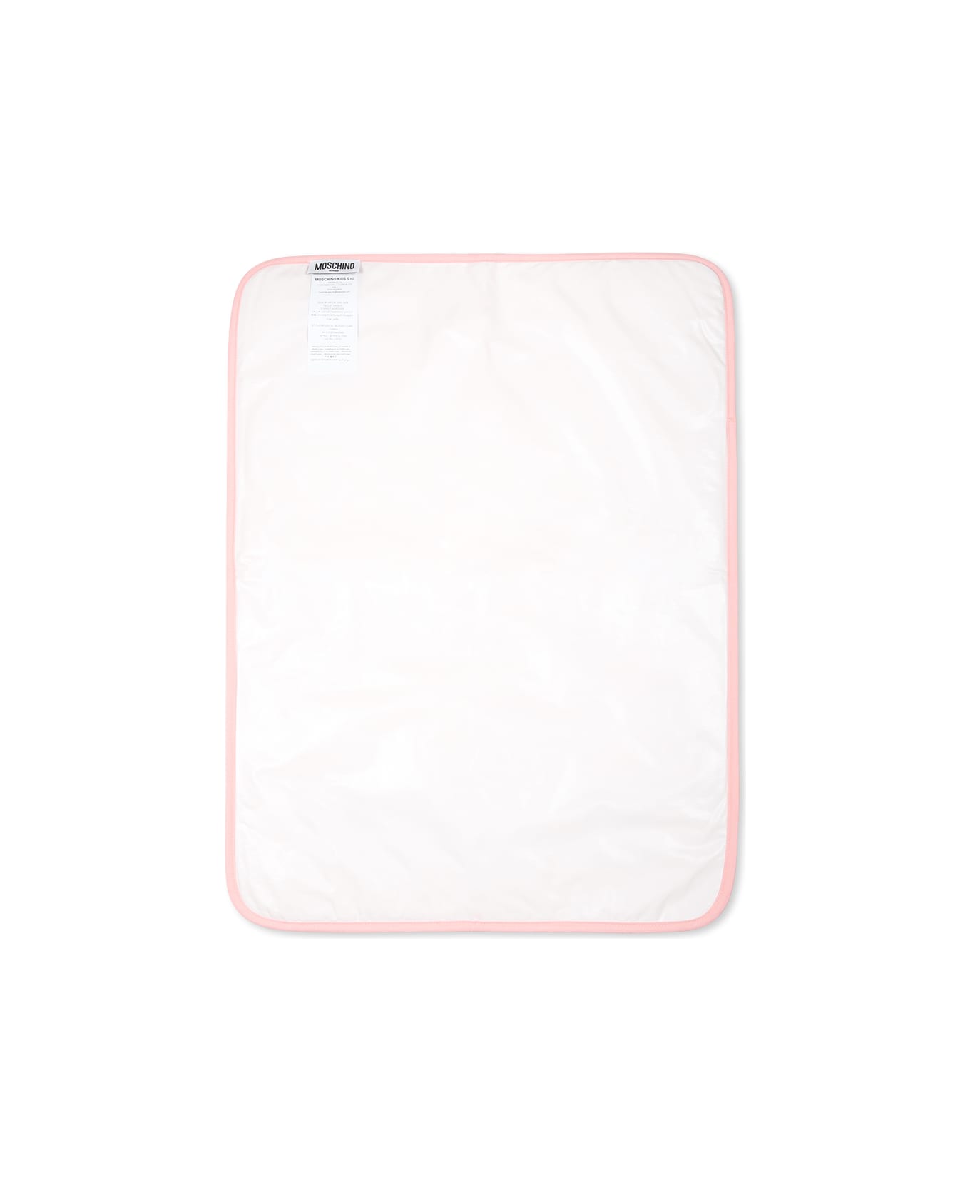 Moschino Pink Changing Bag For Baby Girl With Teddy Bear - Pink
