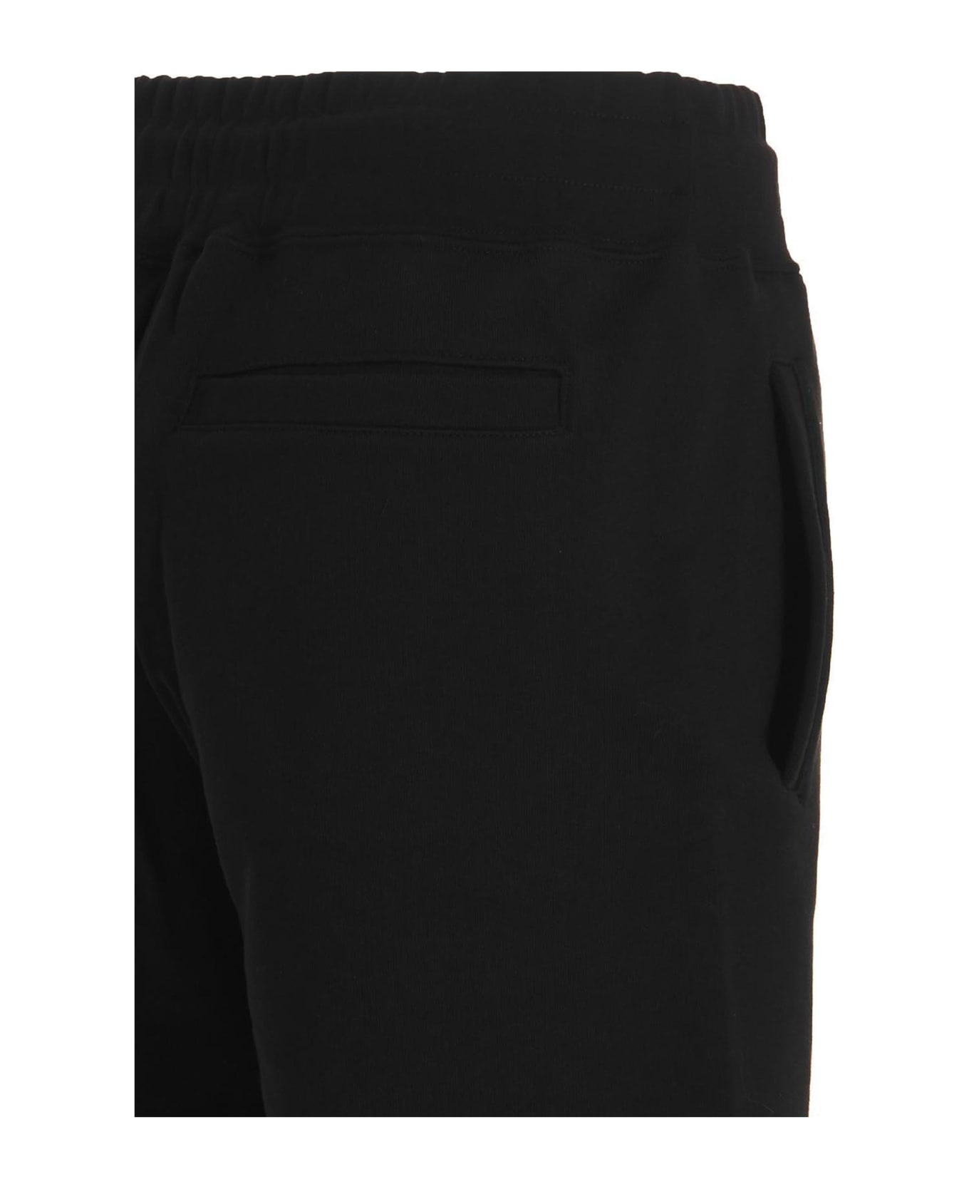 GCDS 'low Logo Band Bermuda Shorts - Black  