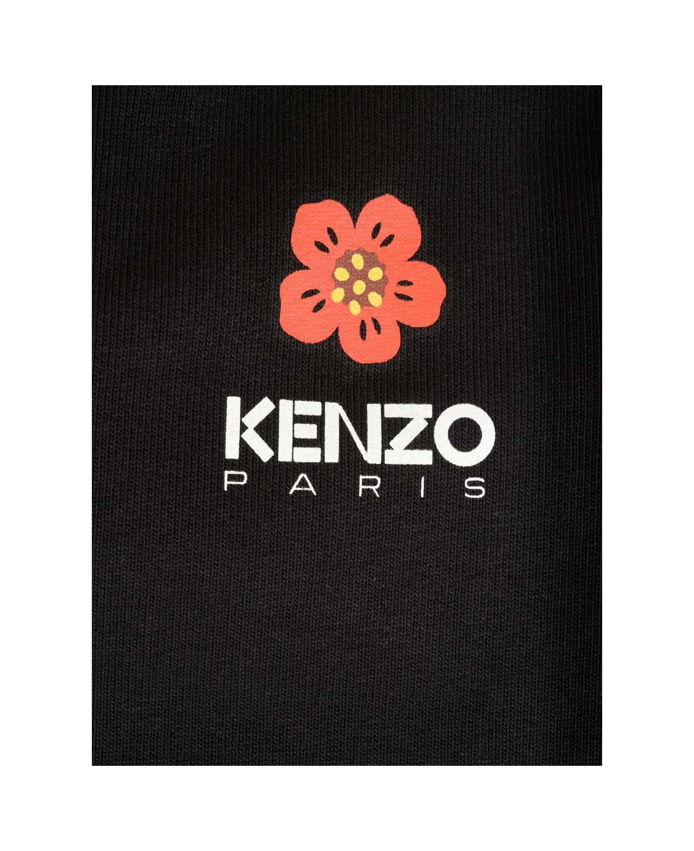 Kenzo Black 'boke Flower' Cardigan - Black