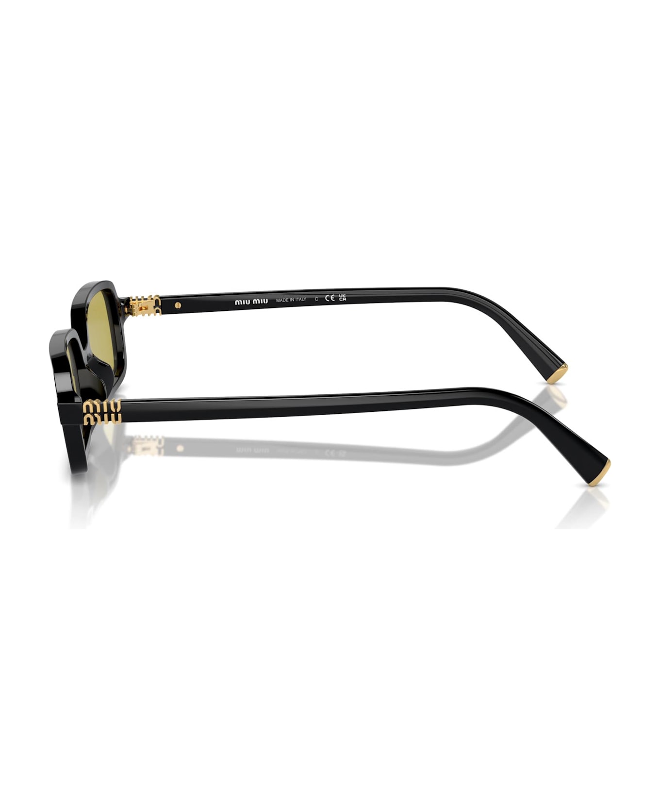 Miu Miu Eyewear Sunglasses - Nero/Verde