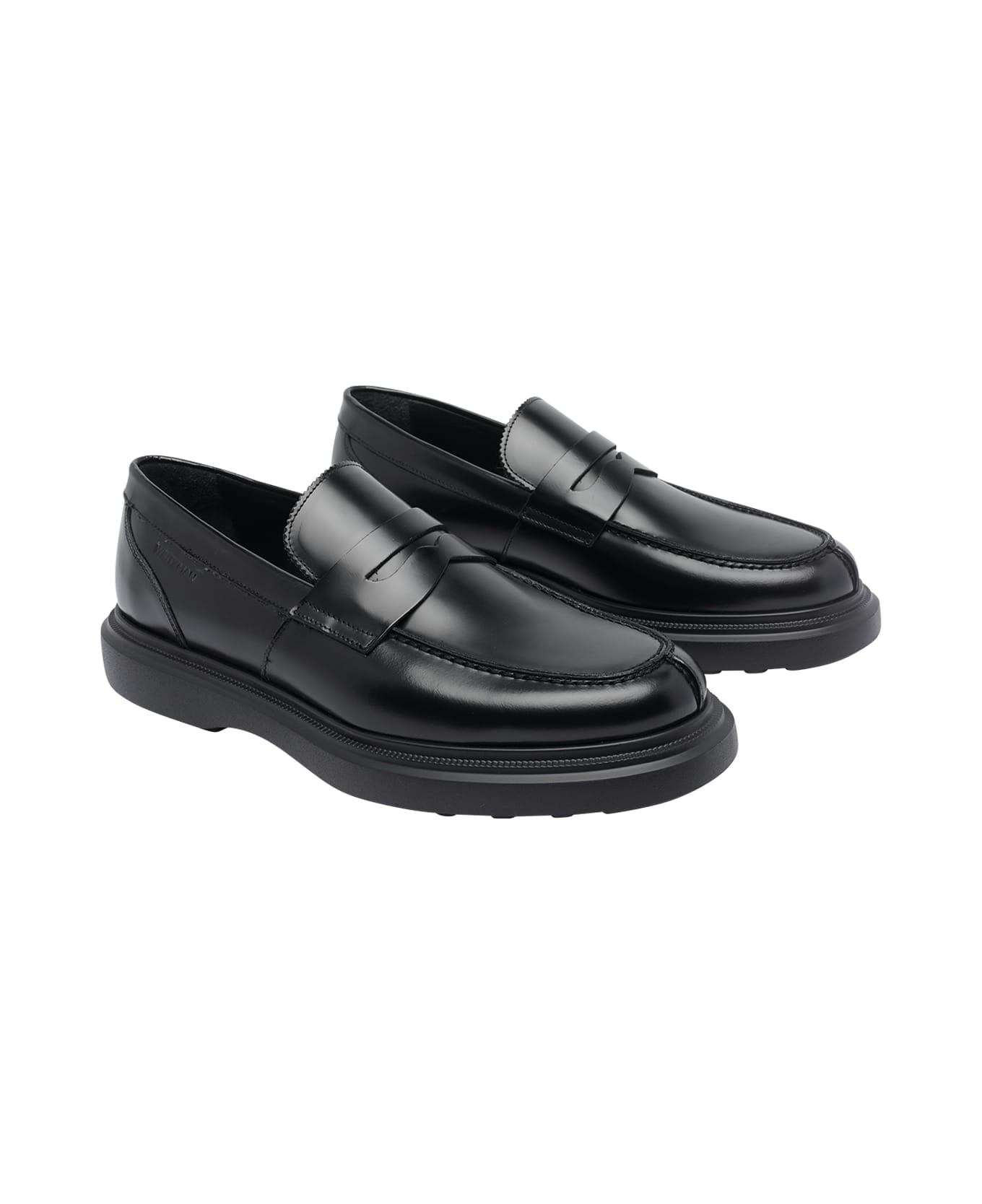 Stuart Weitzman Alvin Loafers - Black