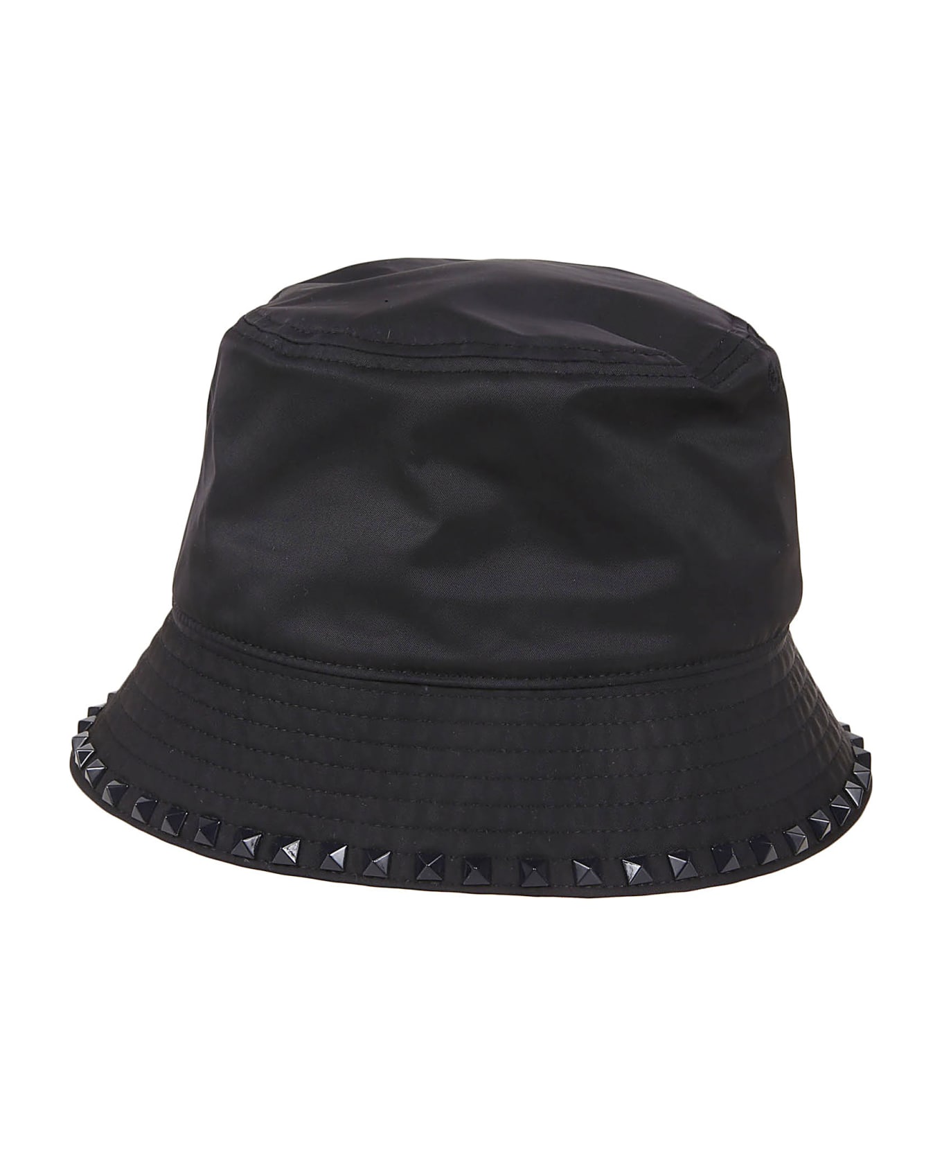 Valentino Garavani Bucket Hat Rockstud - Navy
