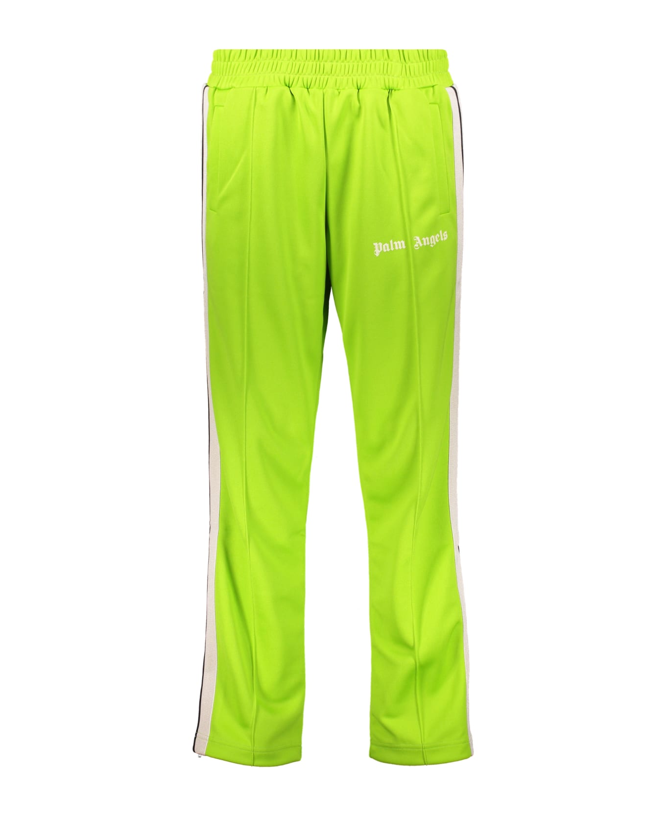 Palm Angels Contrast Side Stripes Trousers - green ボトムス