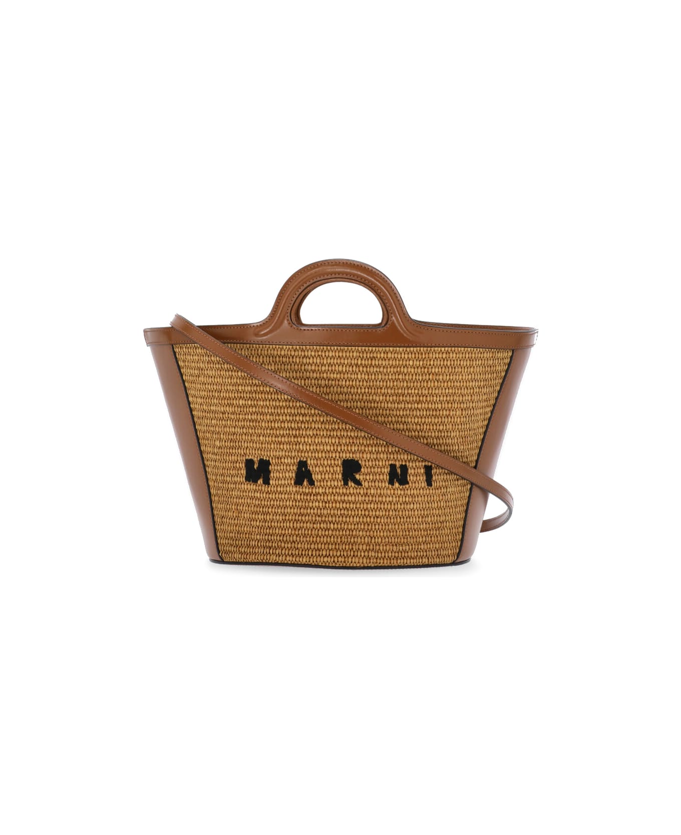 Marni Tropicalia Handbag - Brown