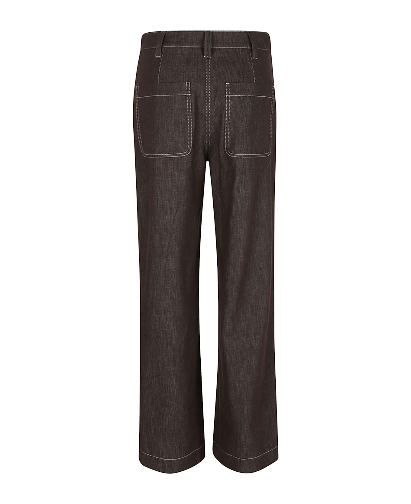 Brunello Cucinelli Pantalone Denim - Brown