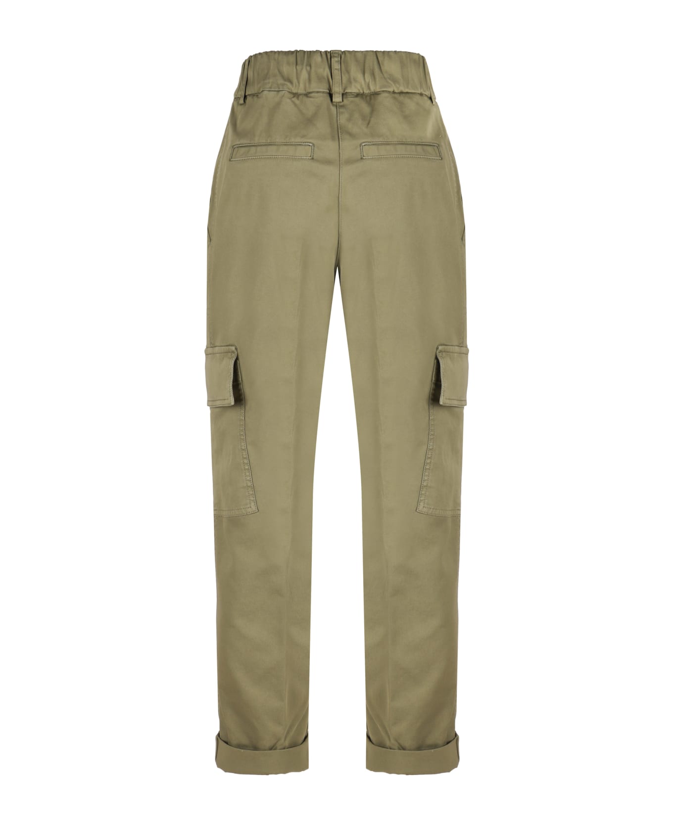 Peserico Cotton Trousers - green
