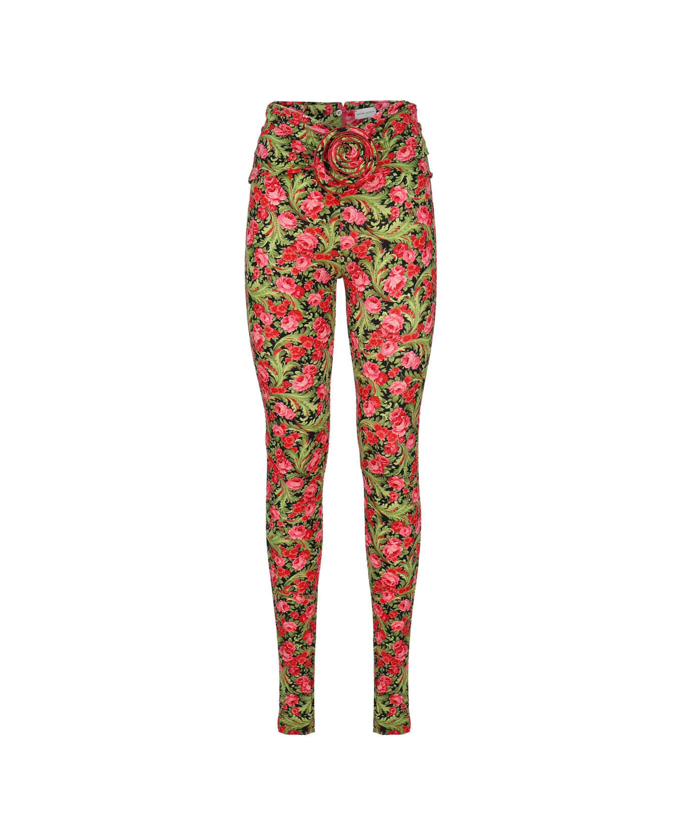 Magda Butrym Floral Skinny Pants - Multicolor