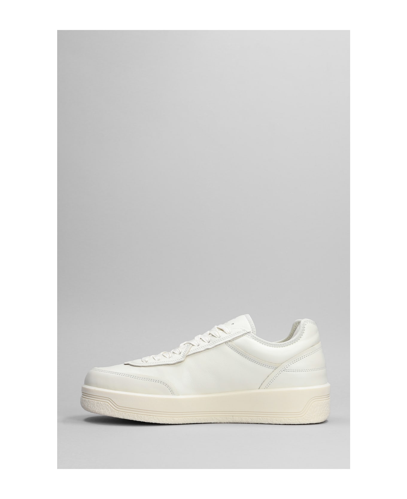 OAMC Cosmos Sneakers In White Leather