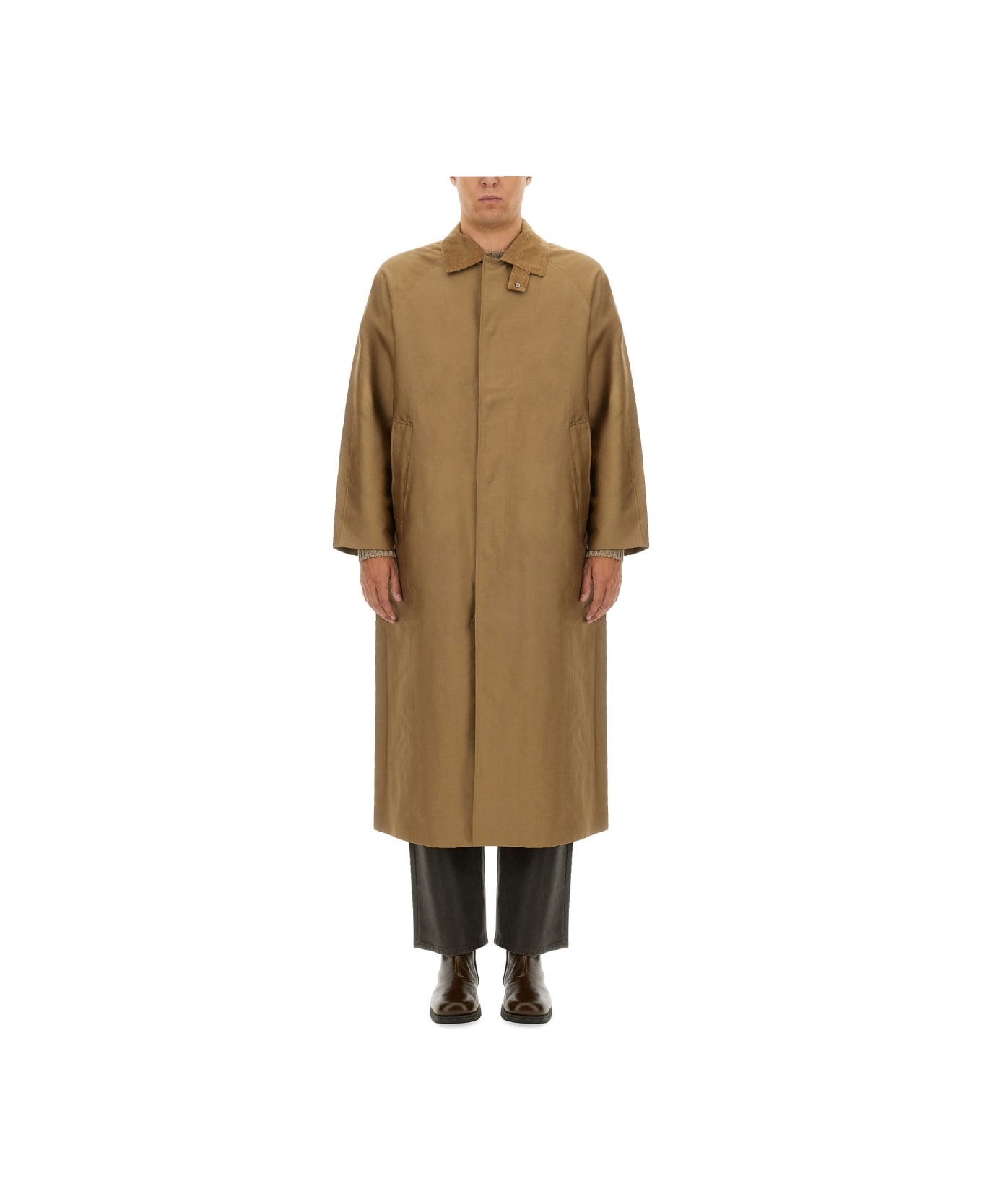 Sunflower Long Coat - BEIGE