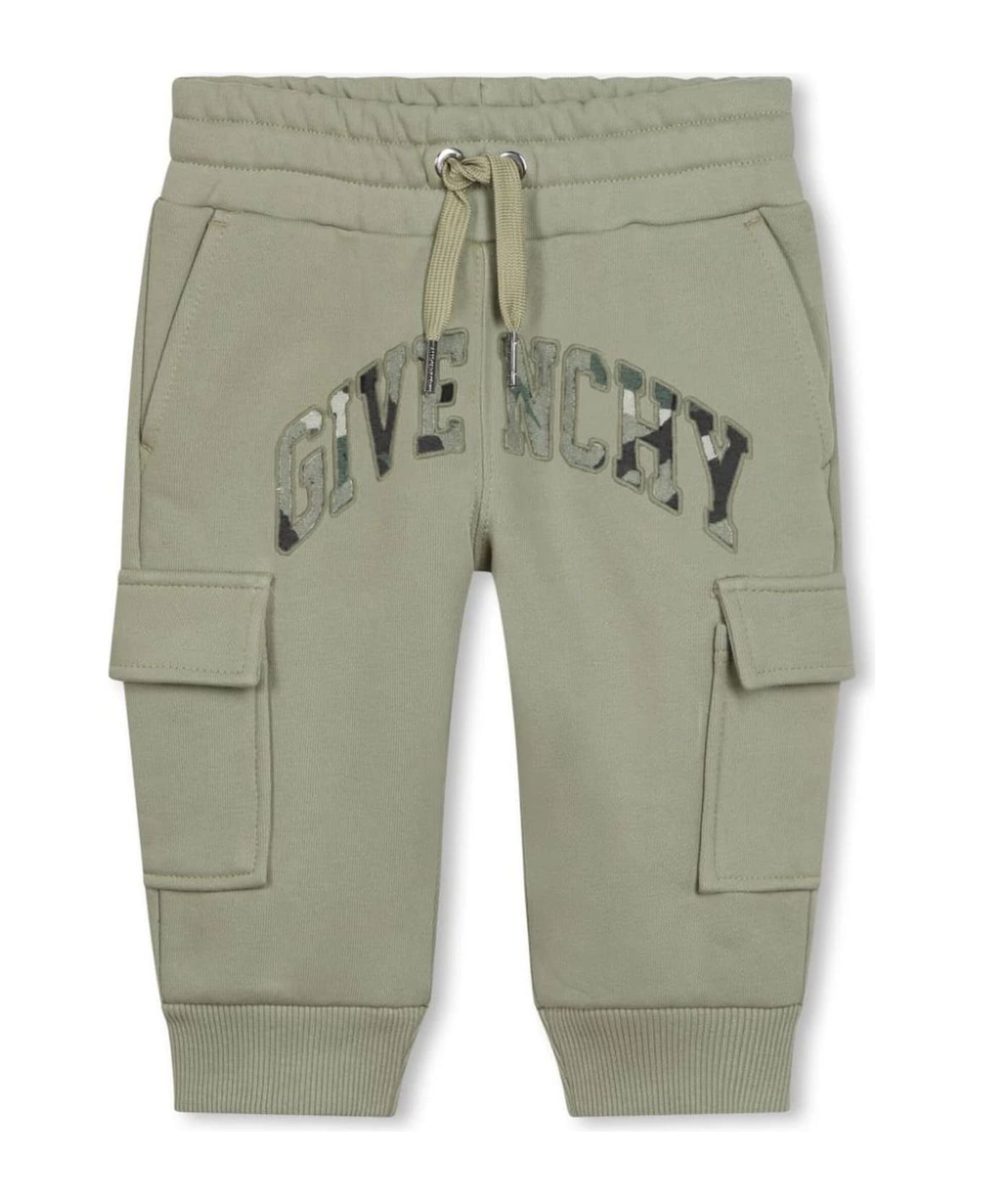 Givenchy Kids Trousers Green - Green