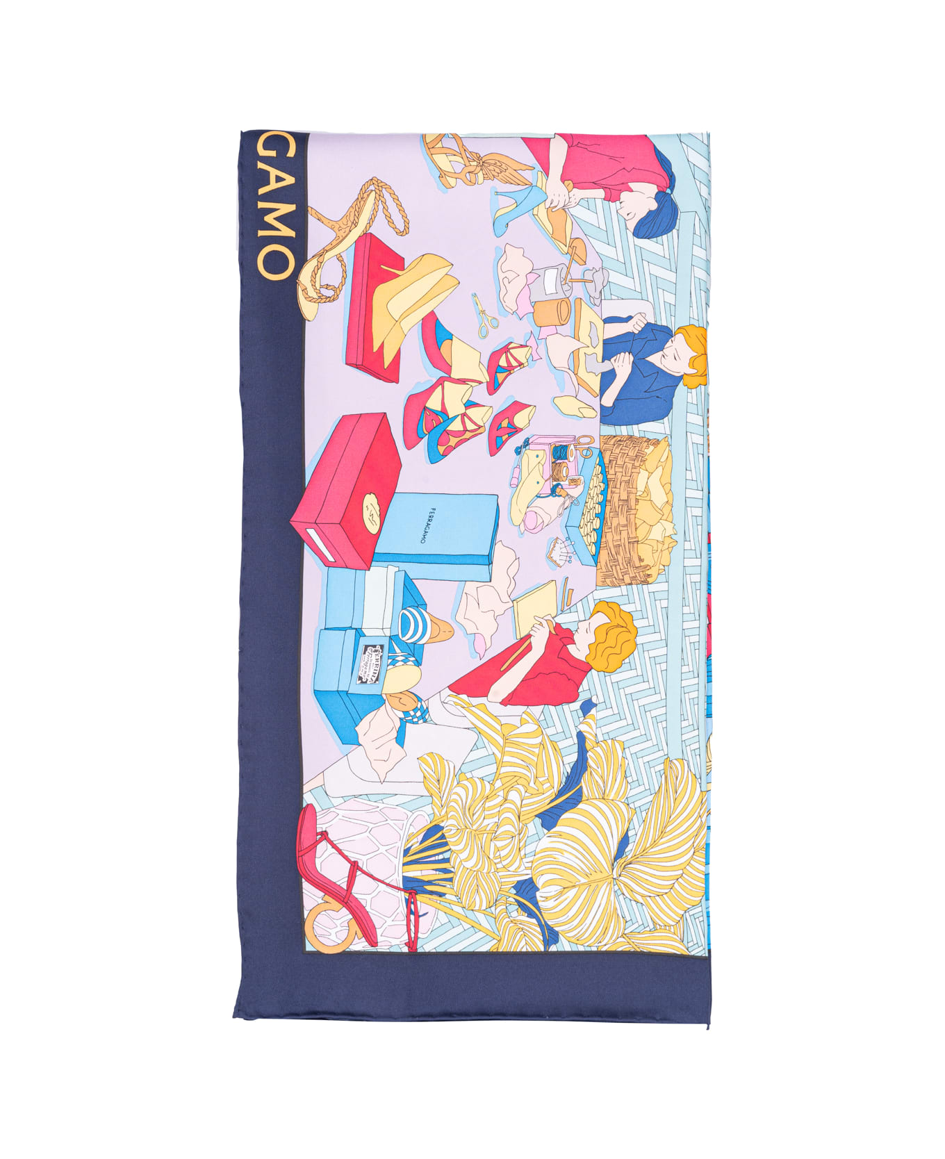 Ferragamo Salvatore Ferragamo Scarfs - Fantasia