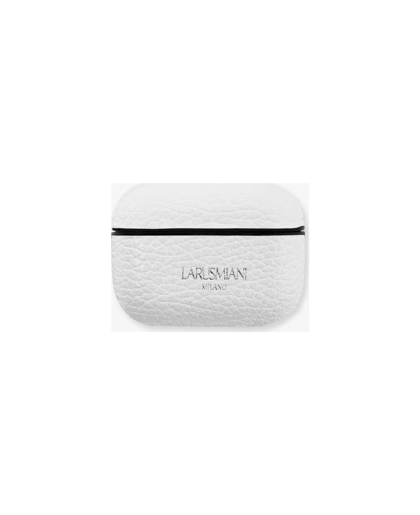 Larusmiani Airpods Second Skin Accessory - White