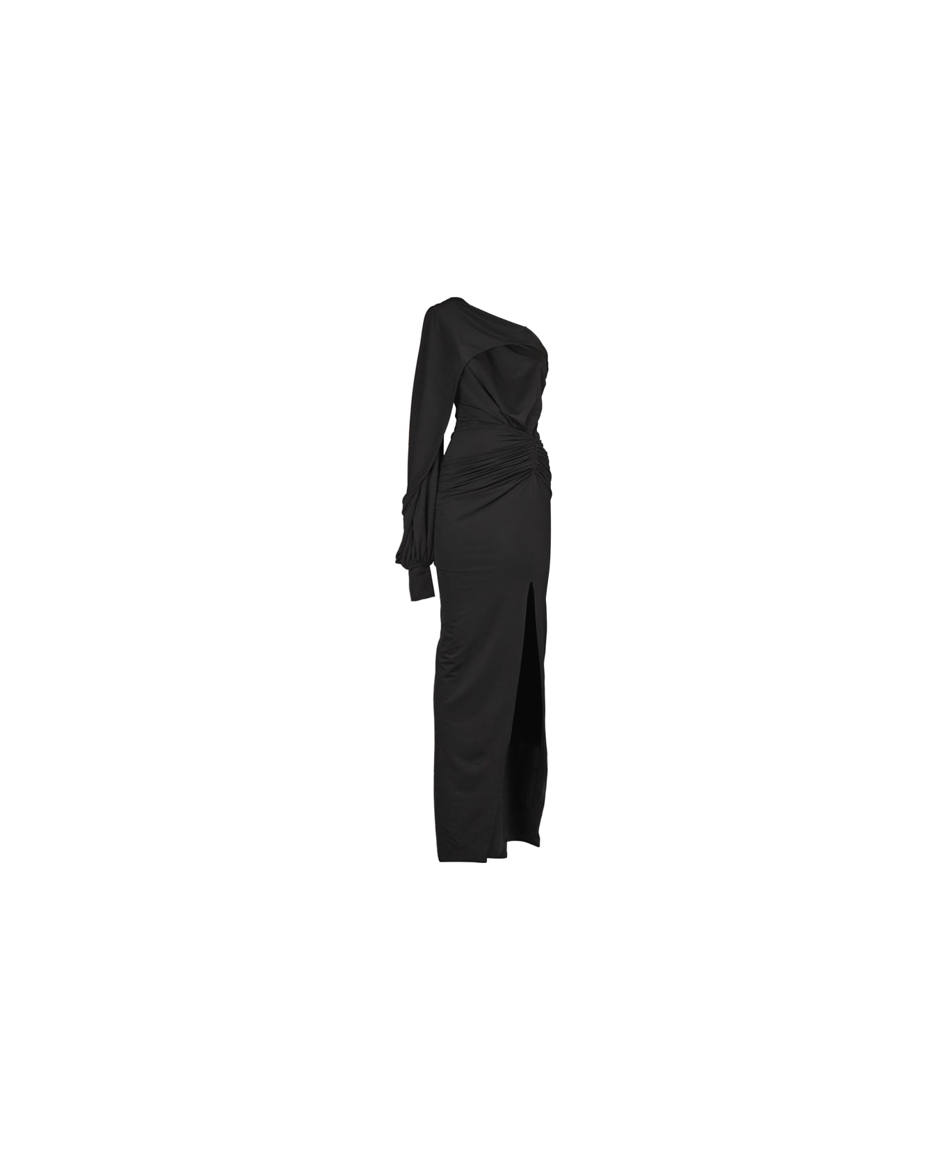 Rhea Costa Long One Shoulder Dress - Black ワンピース＆ドレス