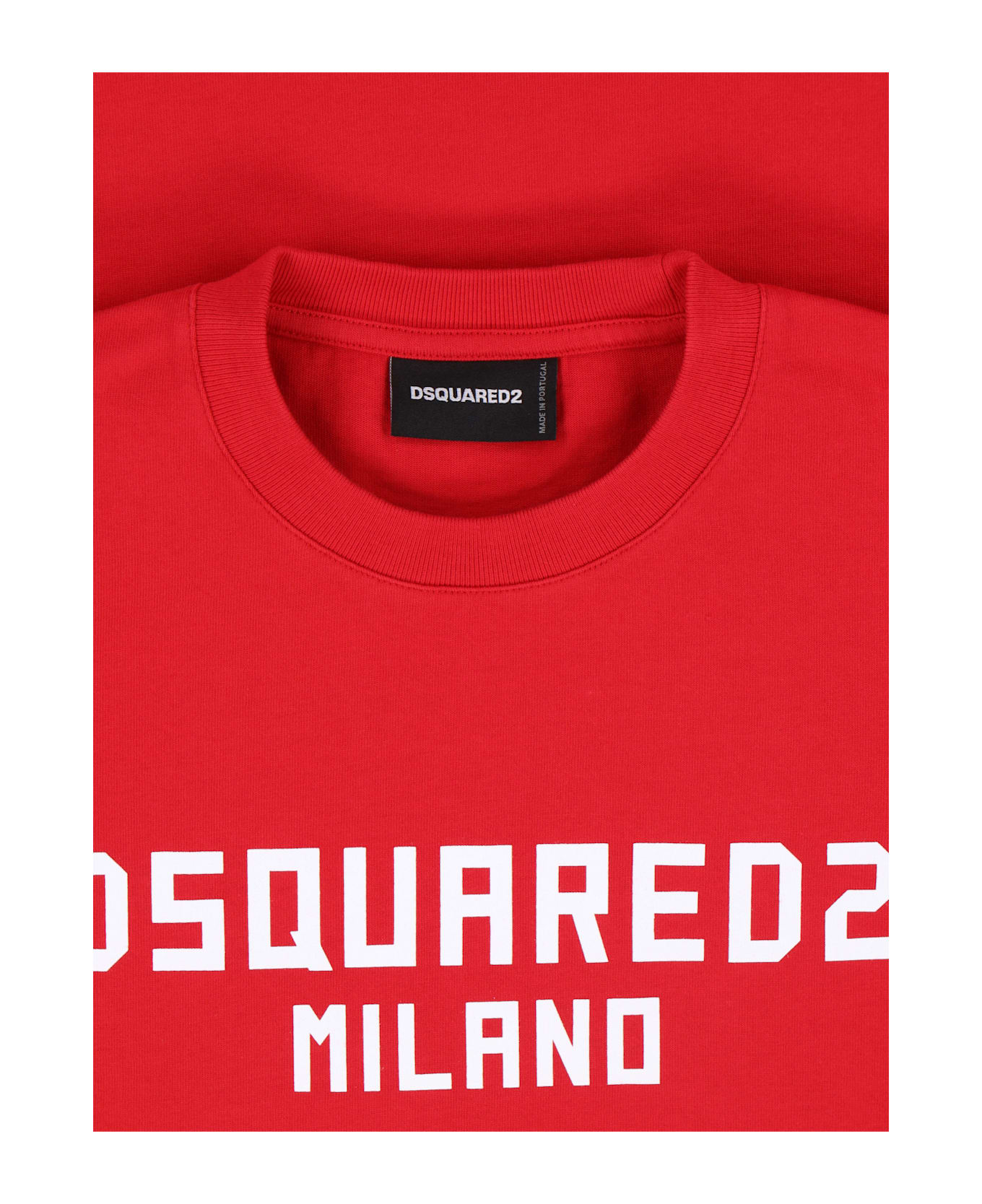 Dsquared2 T-shirt Logo Dsquared2 - Red