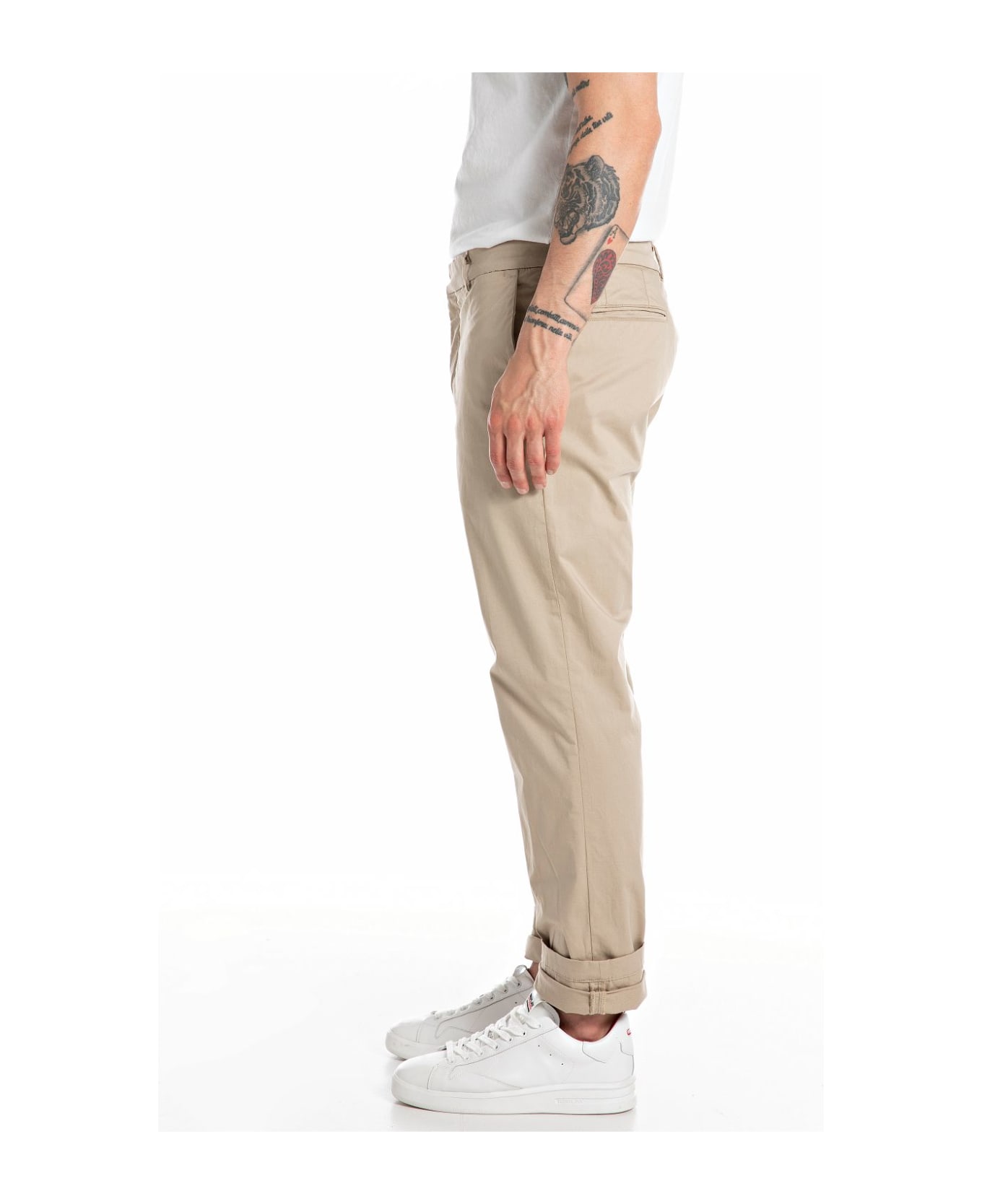 Replay Trousers - Beige ボトムス