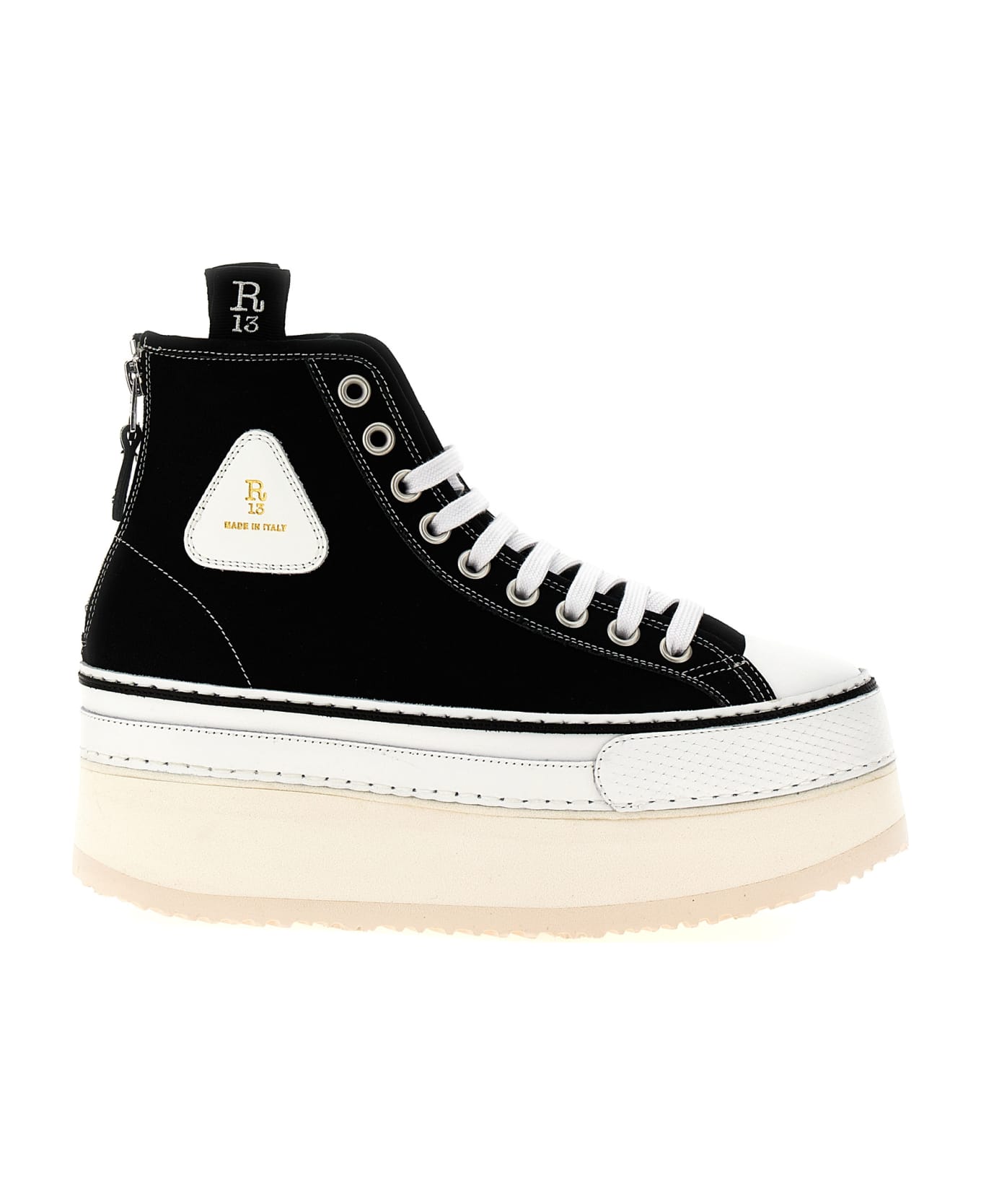 R13 'courtney' Sneakers - White/Black